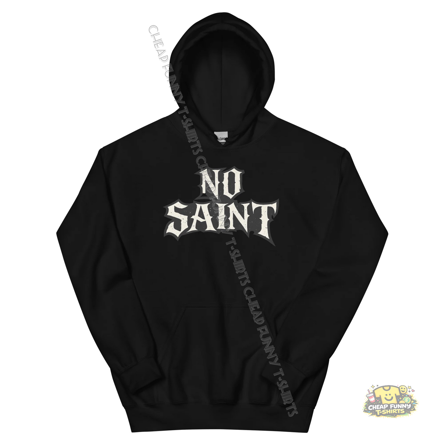 Watermarked - No Saint Unisex Hoodie