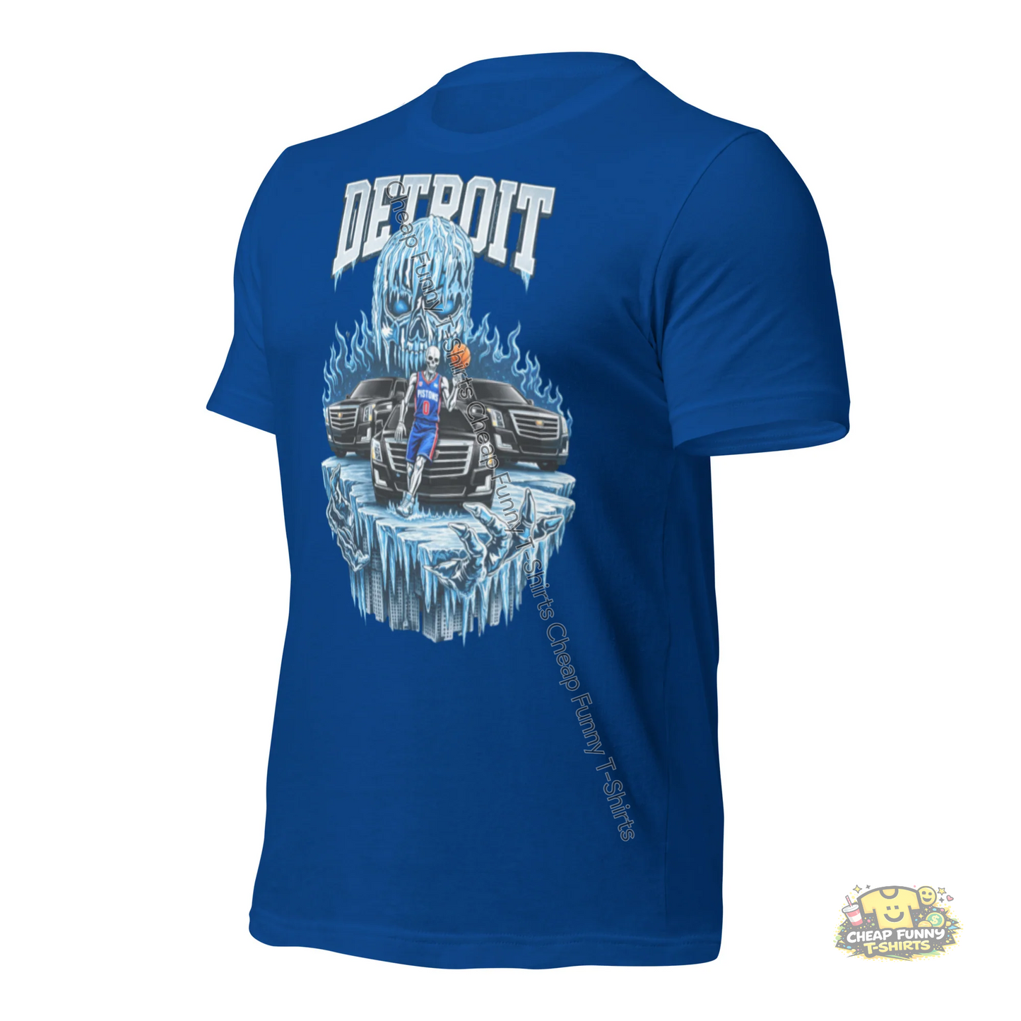 Watermarked - Detroit Motorcade Unisex t-shirt