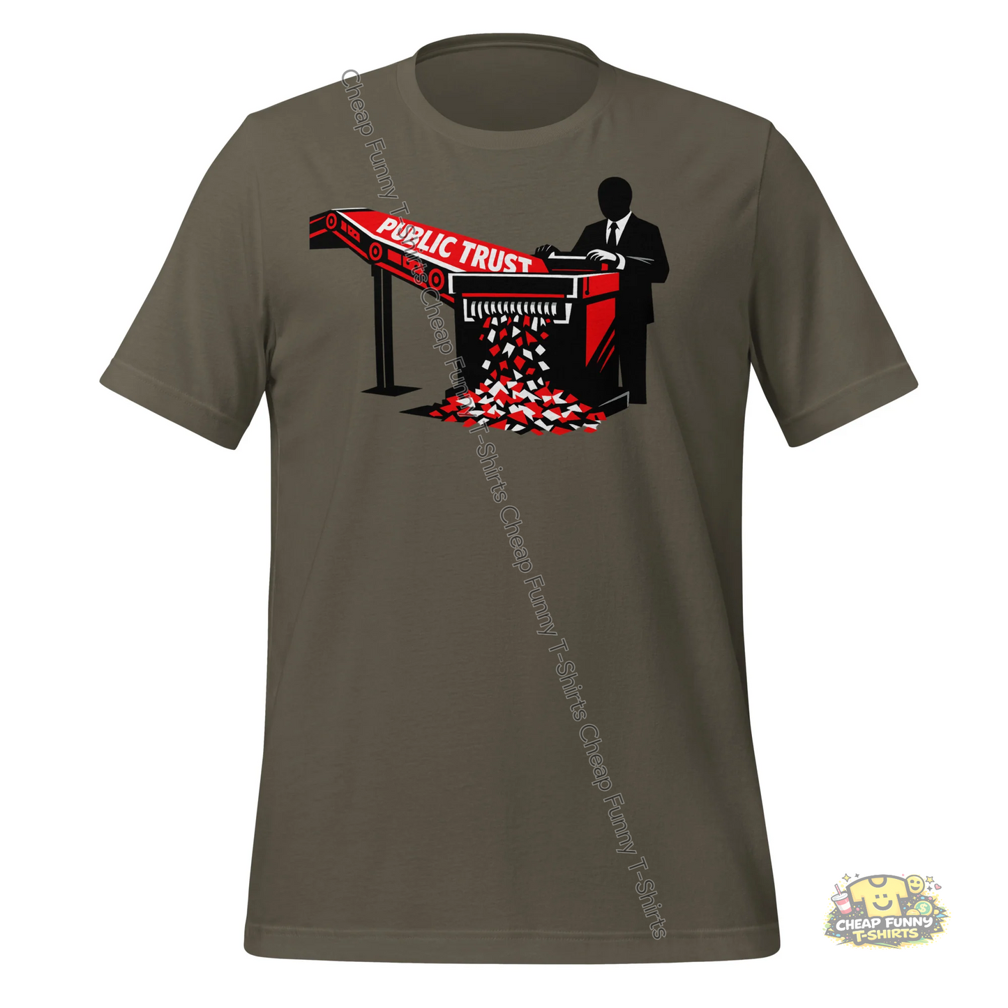 Watermarked - Public Trust Unisex t-shirt