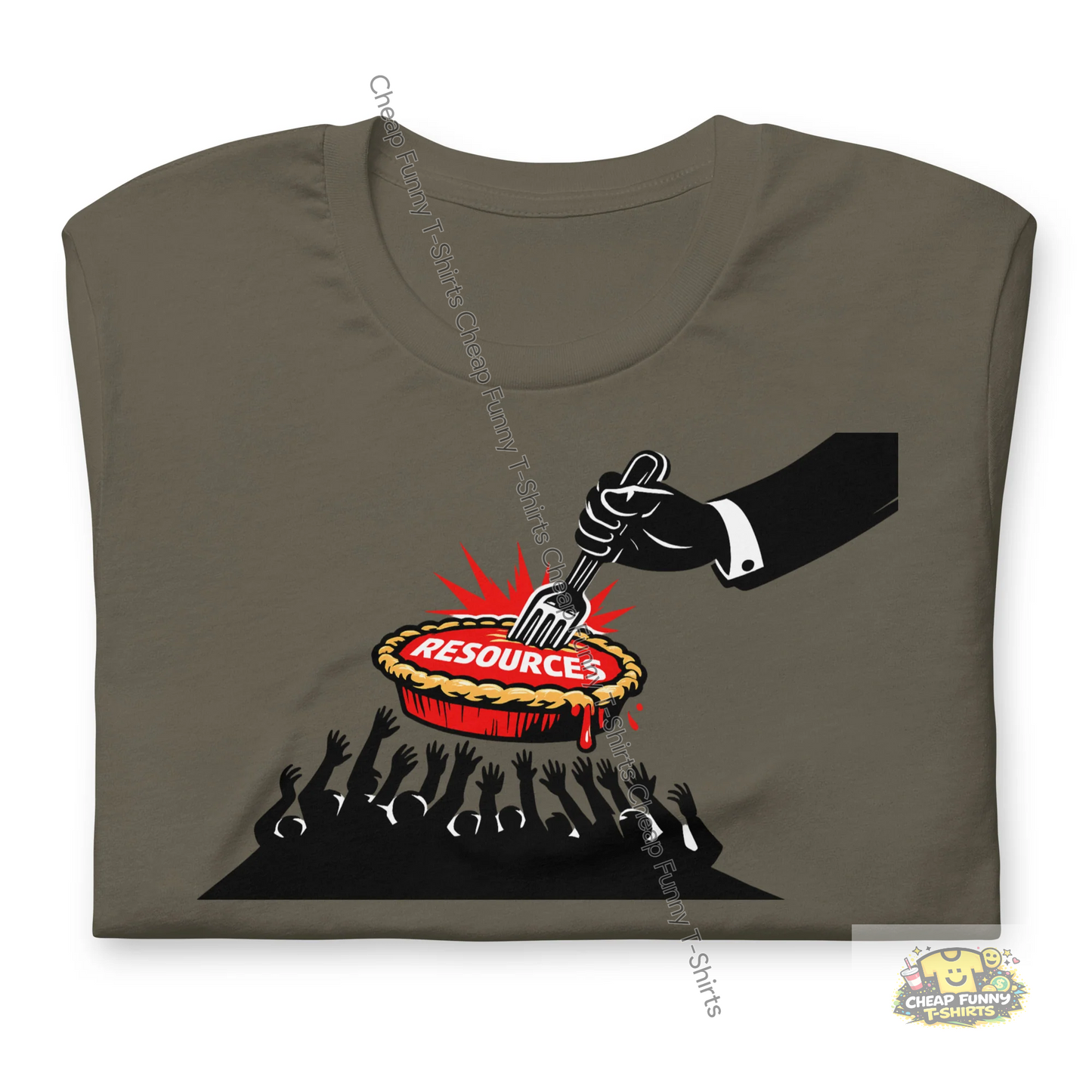 Watermarked - Serving Themselves Unisex t-shirt