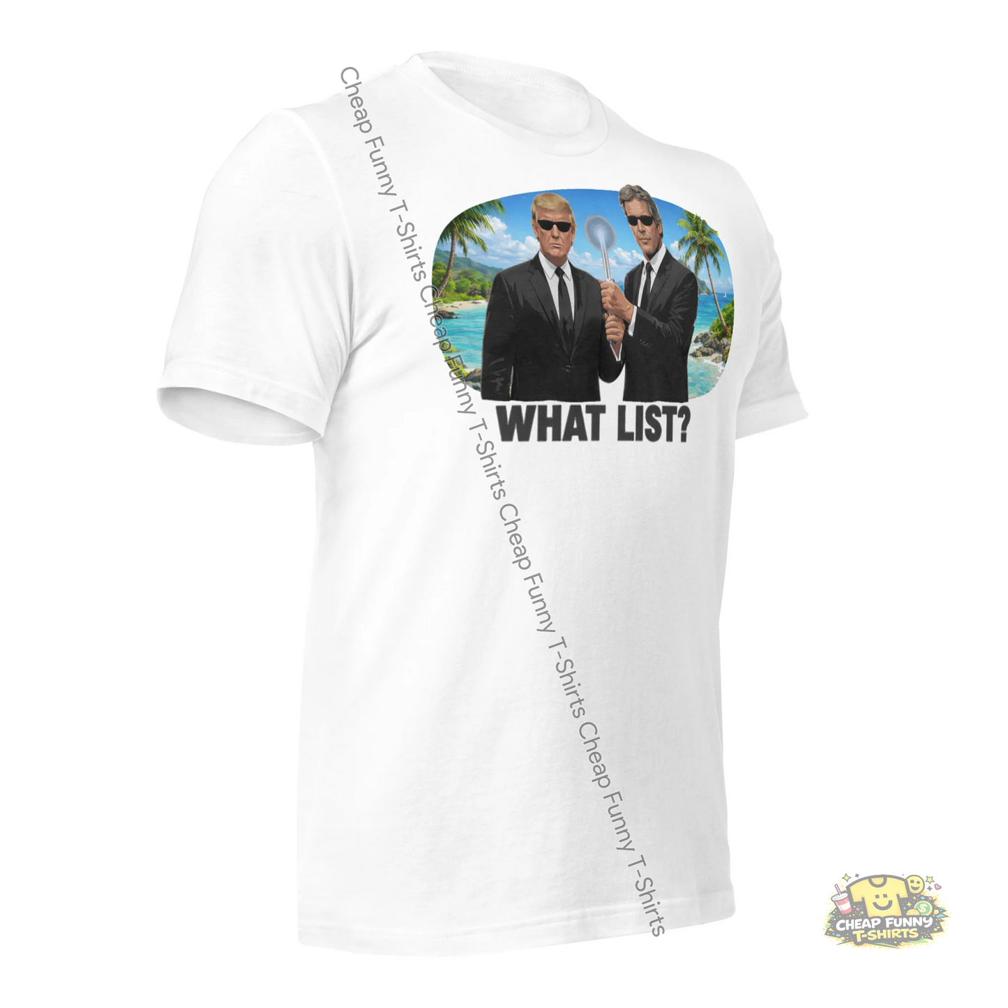Watermarked - What List? Unisex t-shirt