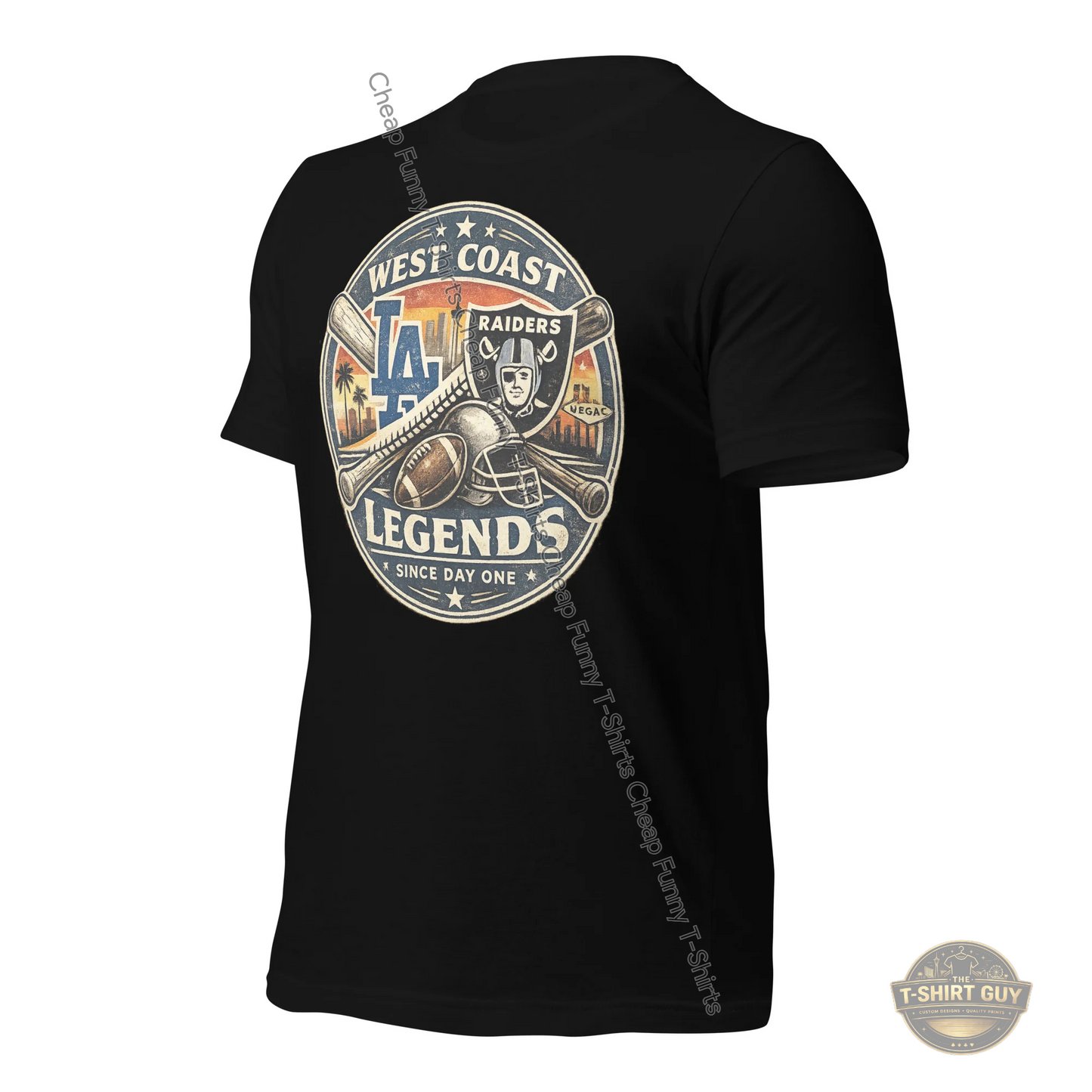 Watermarked - West Coast Legends Unisex t-shirt
