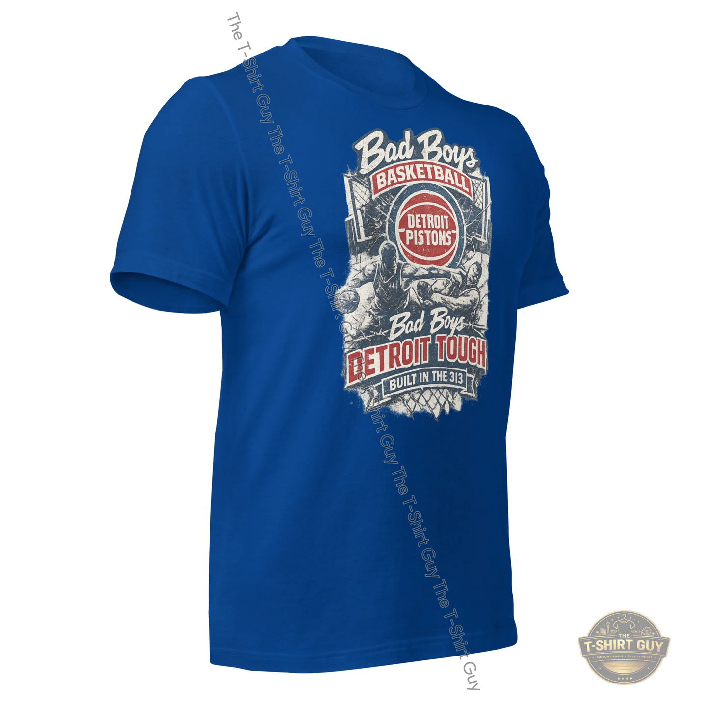 Watermarked - Bad Boys Basketball Detroit Tough Unisex t-shirt