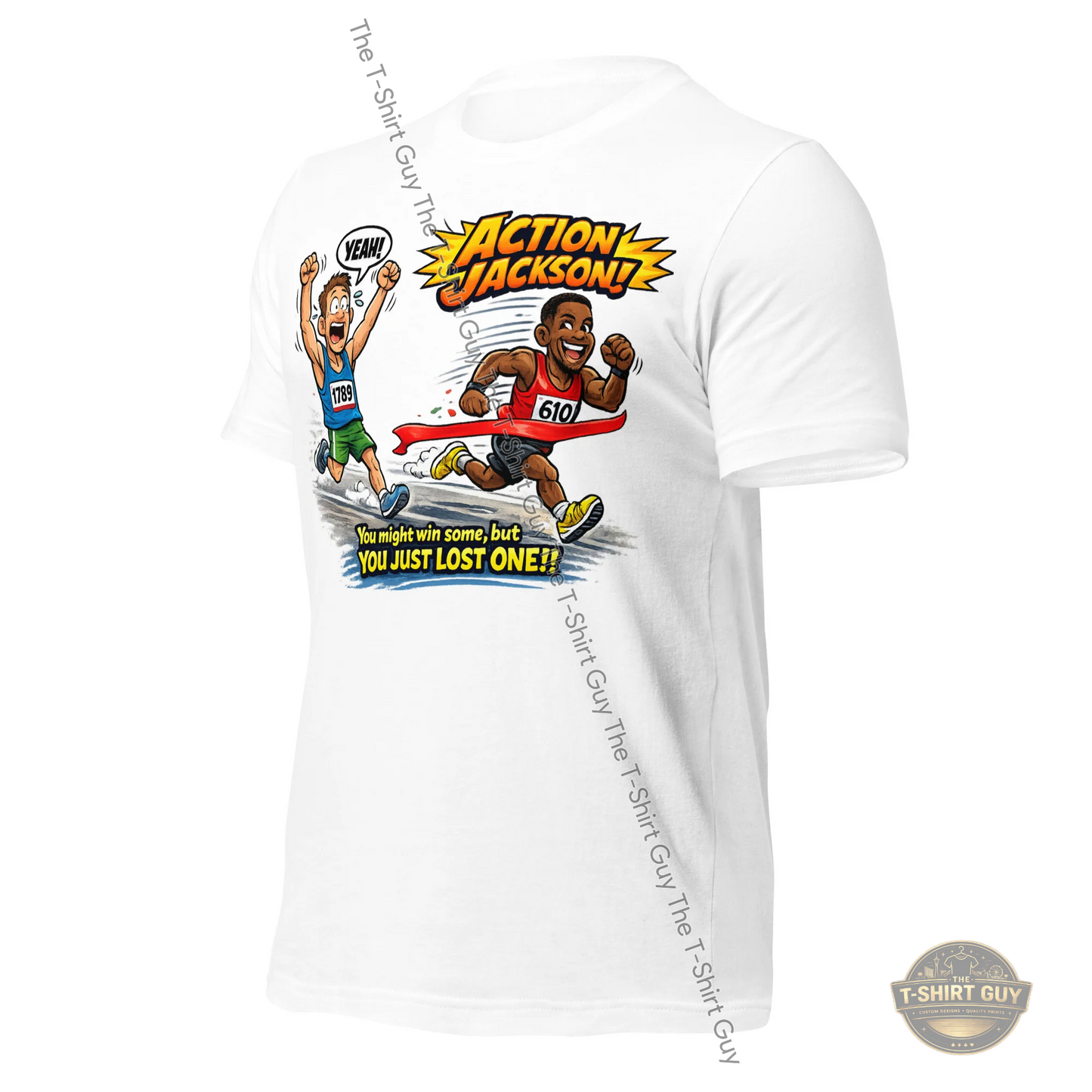 Watermarked - Finish Line Reality Check Unisex t-shirt