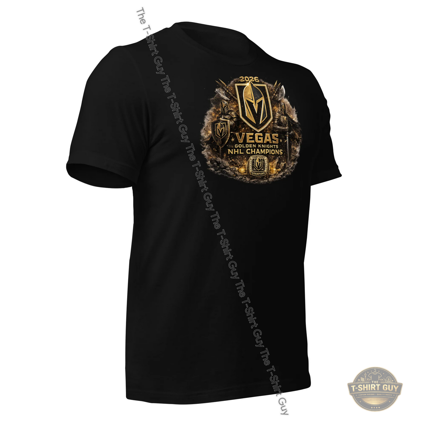 Watermarked - Las Vegas Golden Knights 2026 Champions Unisex t-shirt