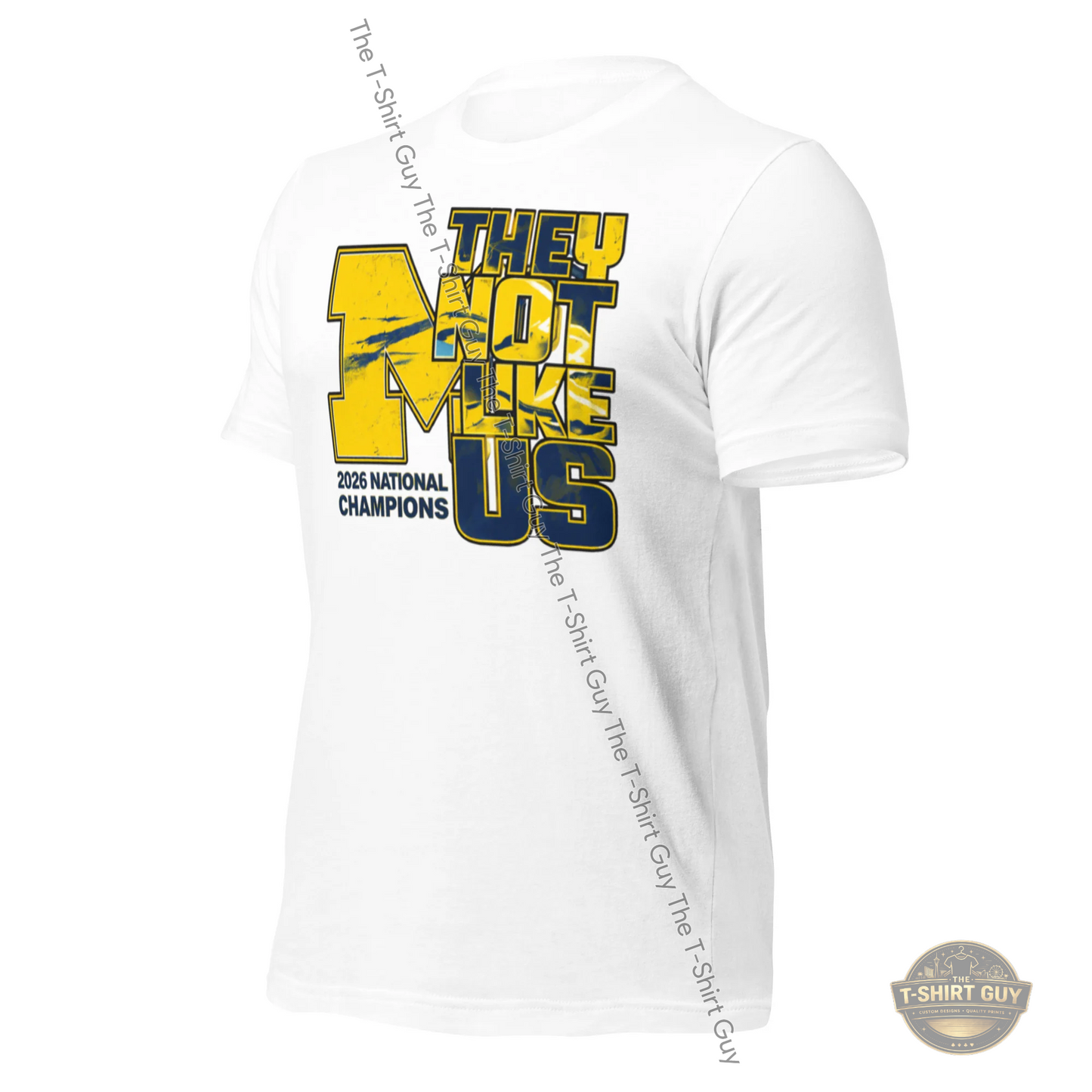 Watermarked - Michigan Wolverines 2026 National Champions Unisex t-shirt