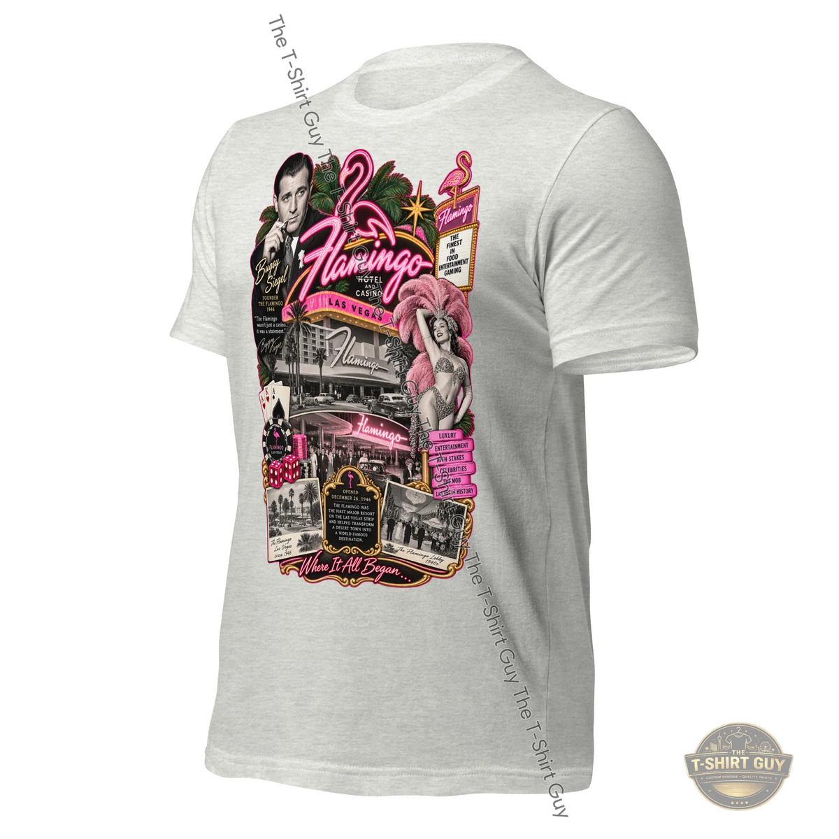 Watermarked - The Flamingo Unisex t-shirt