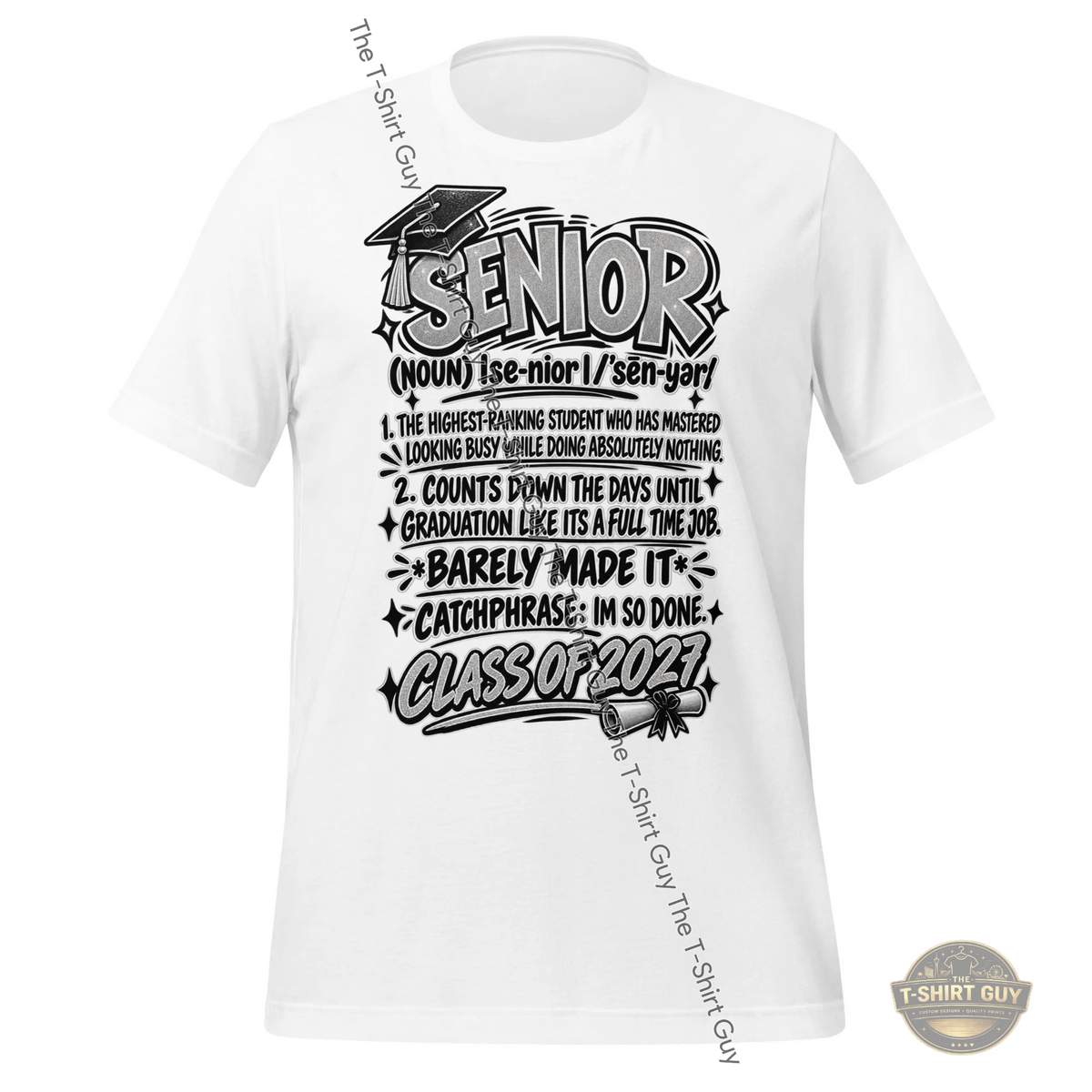 Watermarked - Senior Definition Unisex t-shirt