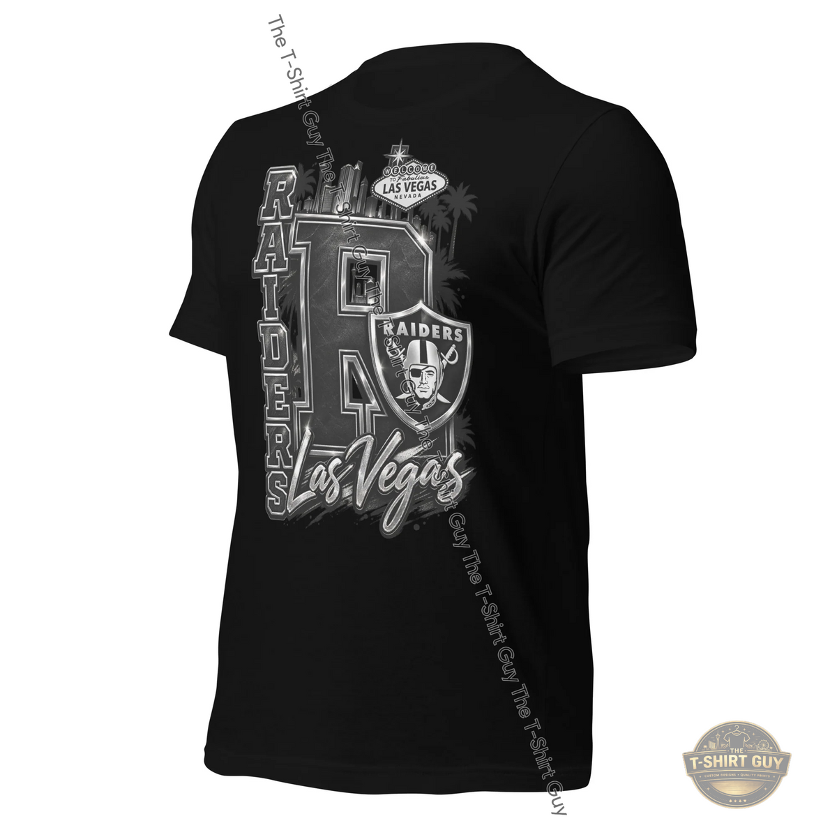 Watermarked - Las Vegas Raiders Unisex t-shirt