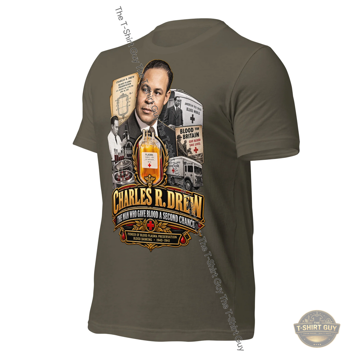 Watermarked - Charles R. Drew Unisex t-shirt