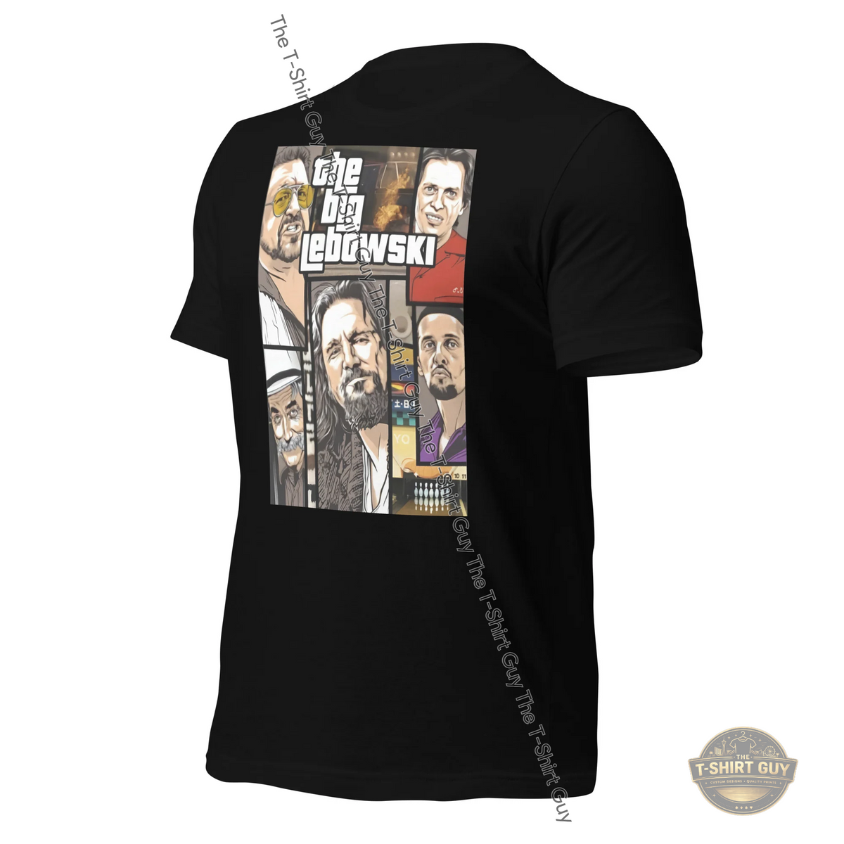 Watermarked - The Big Lebowski Unisex t-shirt