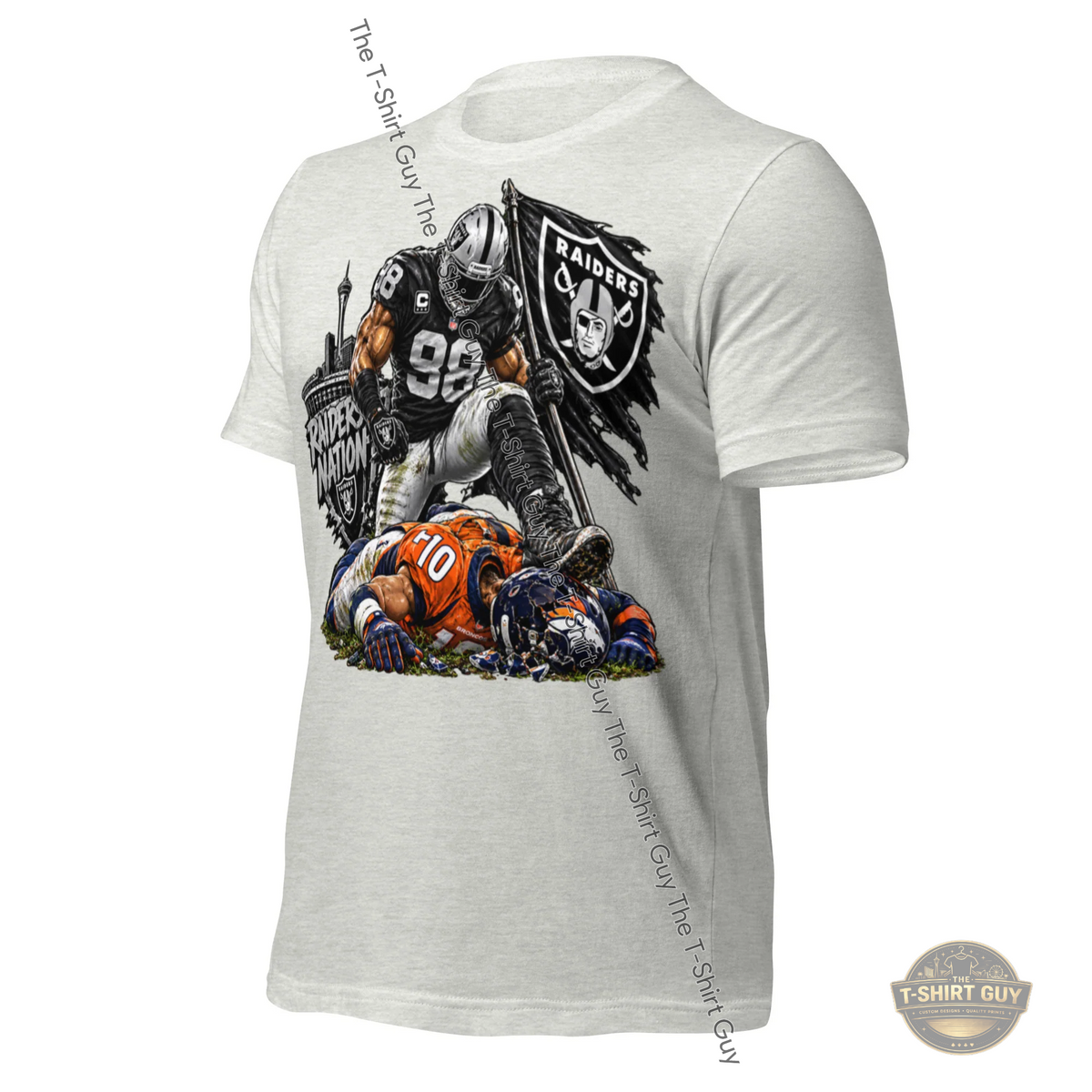 Watermarked - Raiders Over Broncos Unisex t-shirt