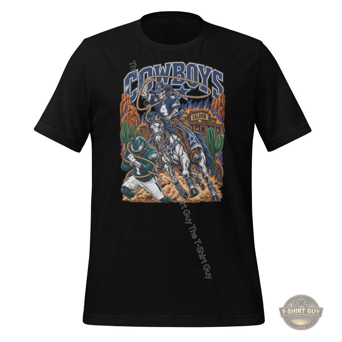Watermarked - Cowboys Unisex t-shirt