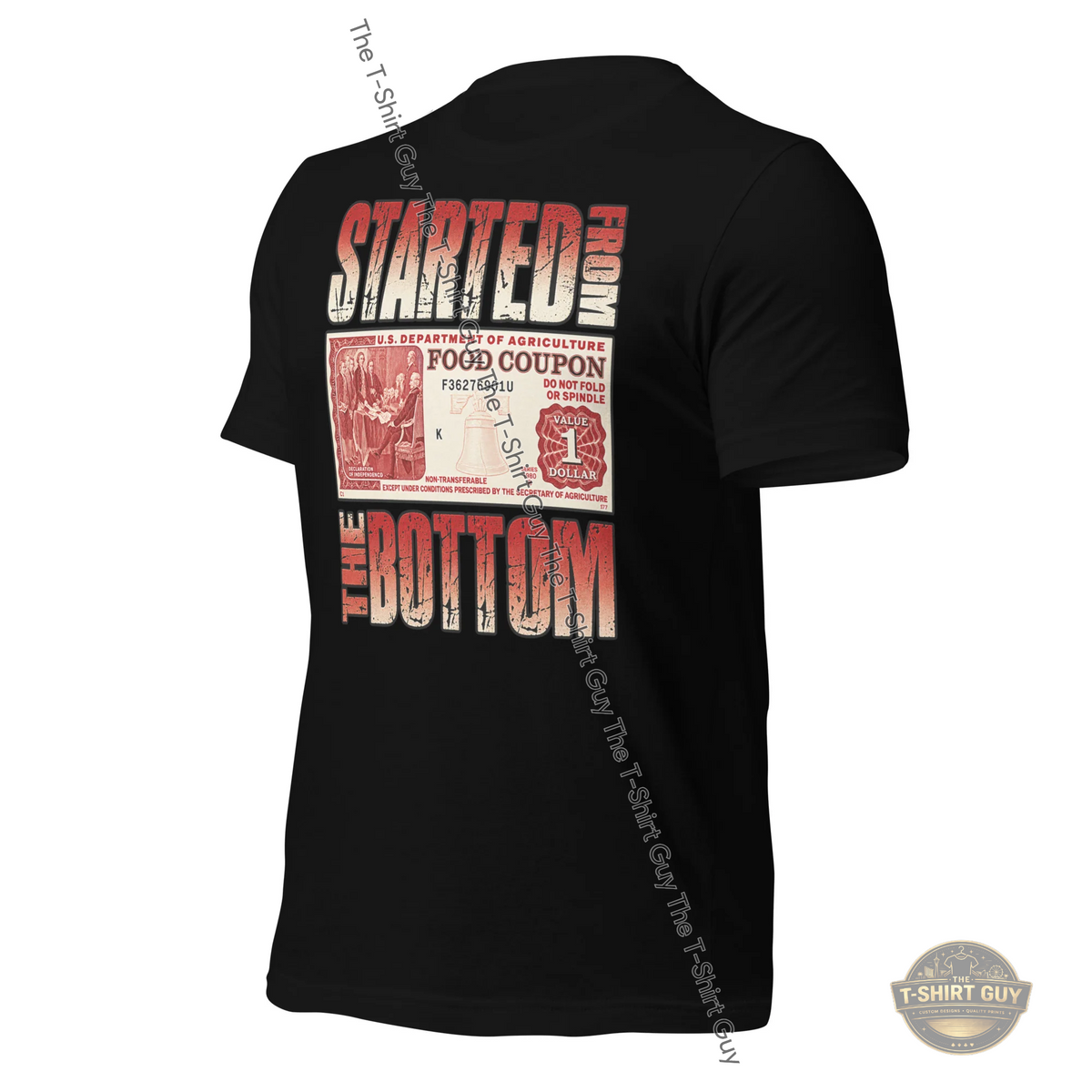 Watermarked - Started From The Bottom Unisex t-shirt