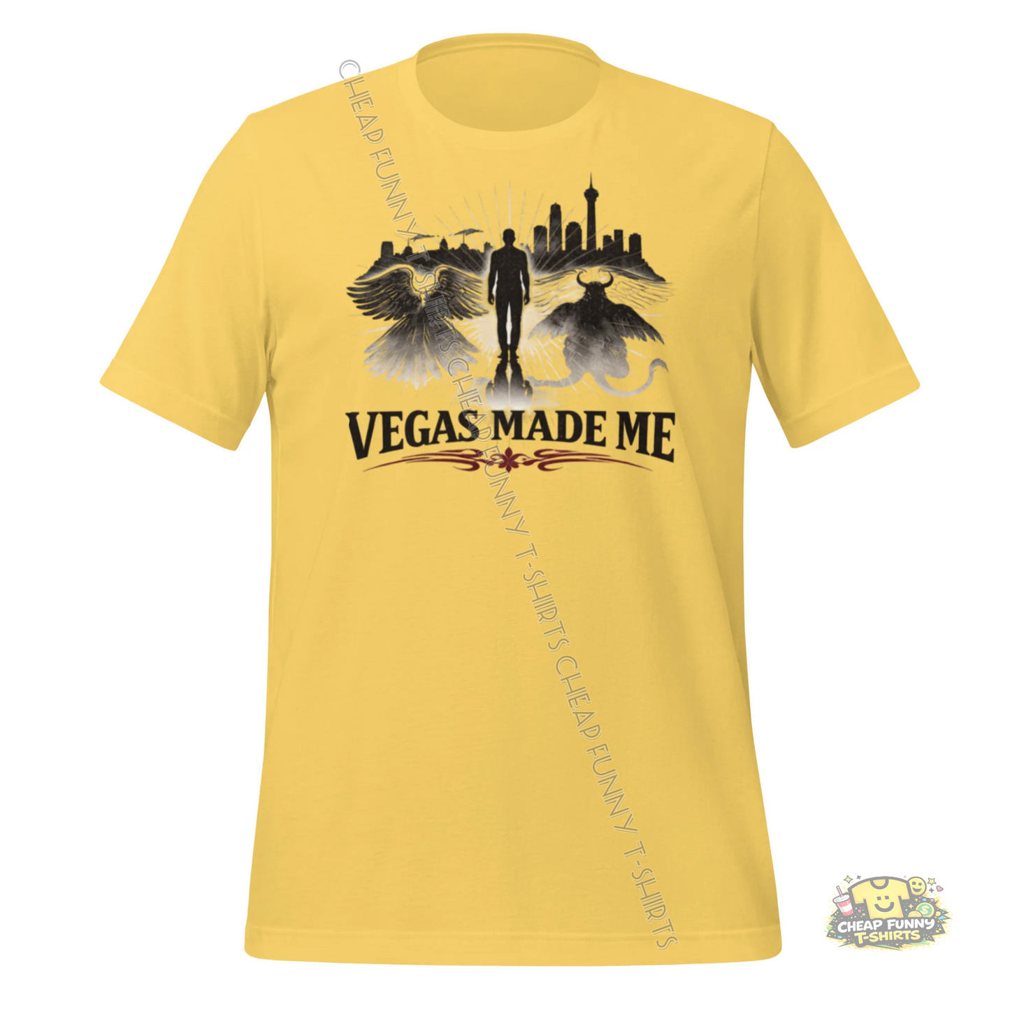 Watermarked - Vegas Made Me Unisex t-shirt