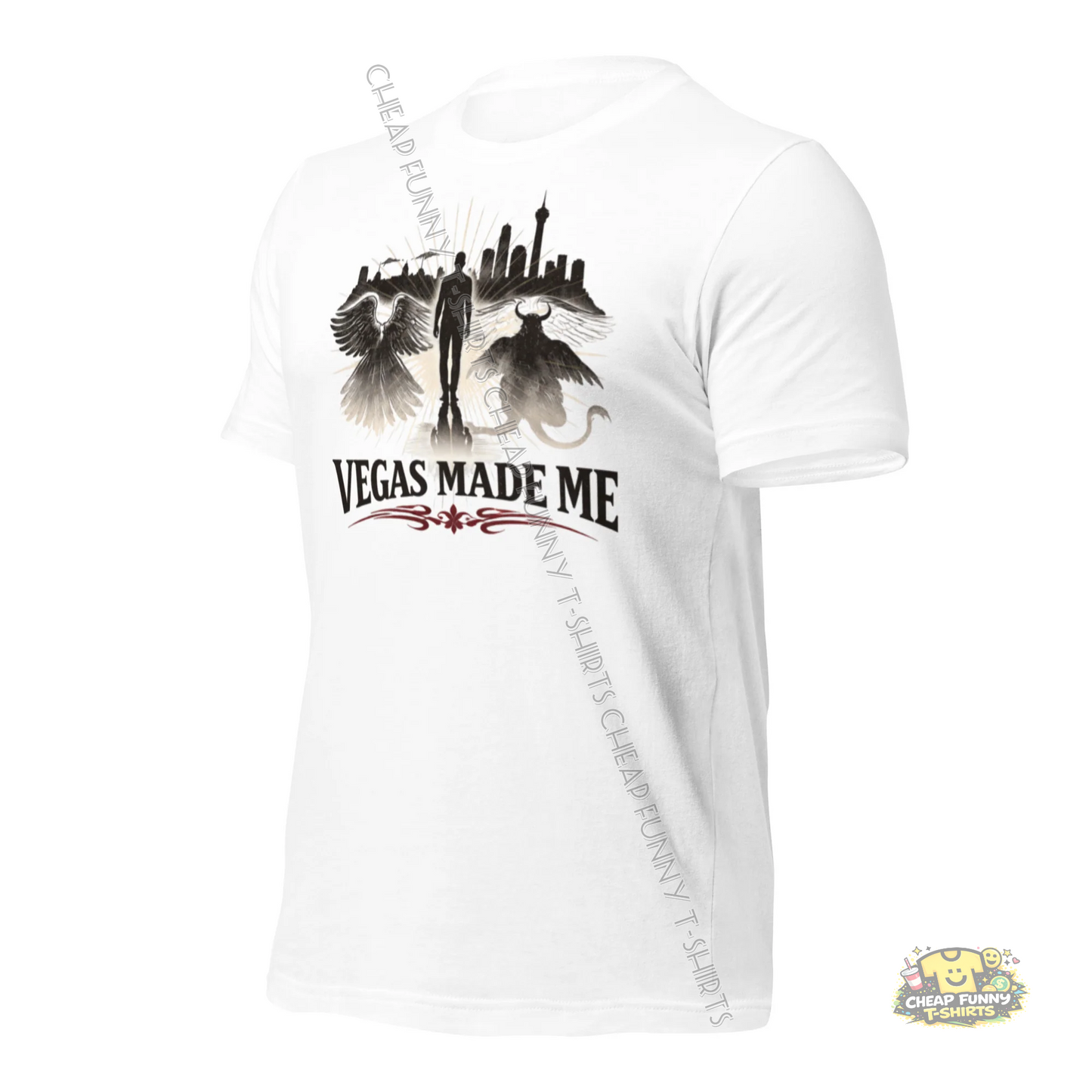 Watermarked - Vegas Made Me Unisex t-shirt