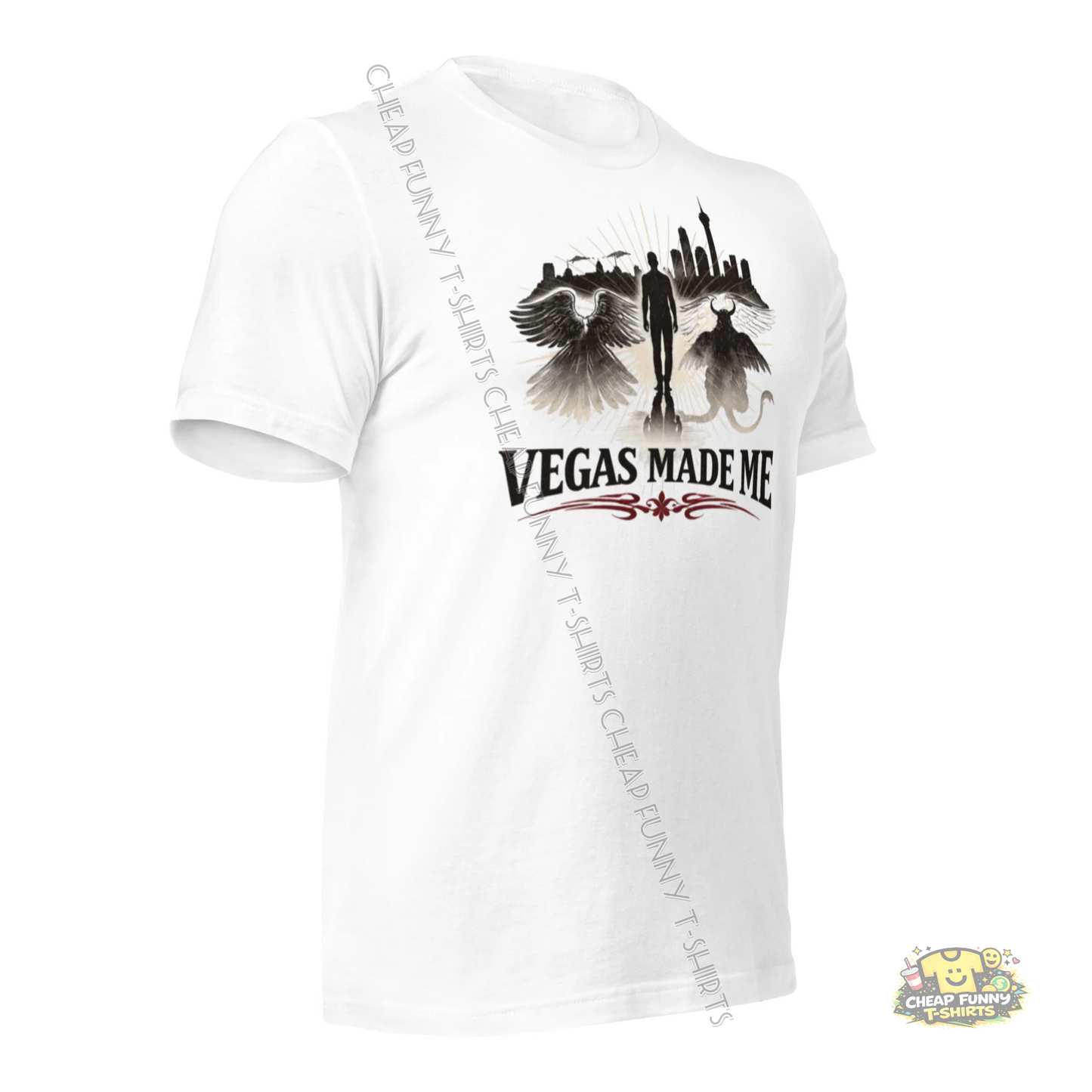 Watermarked - Vegas Made Me Unisex t-shirt