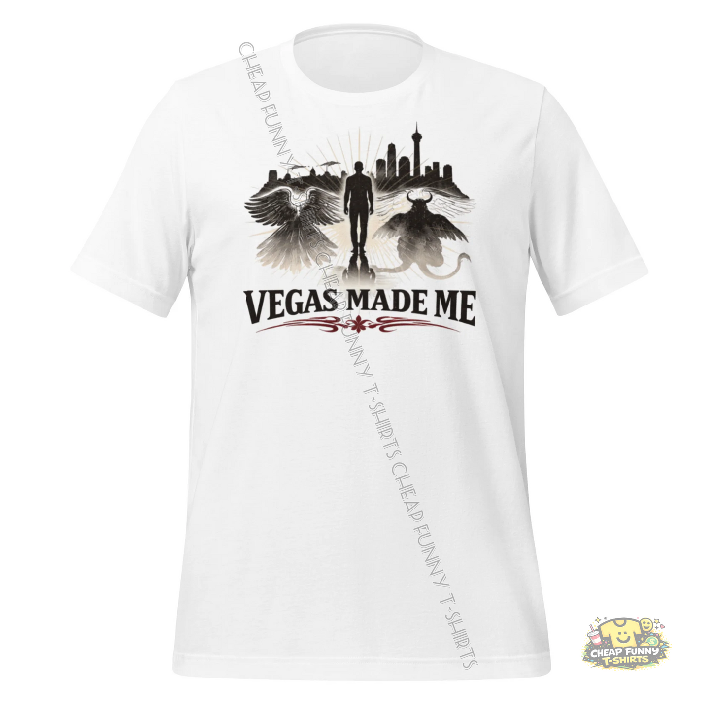Watermarked - Vegas Made Me Unisex t-shirt