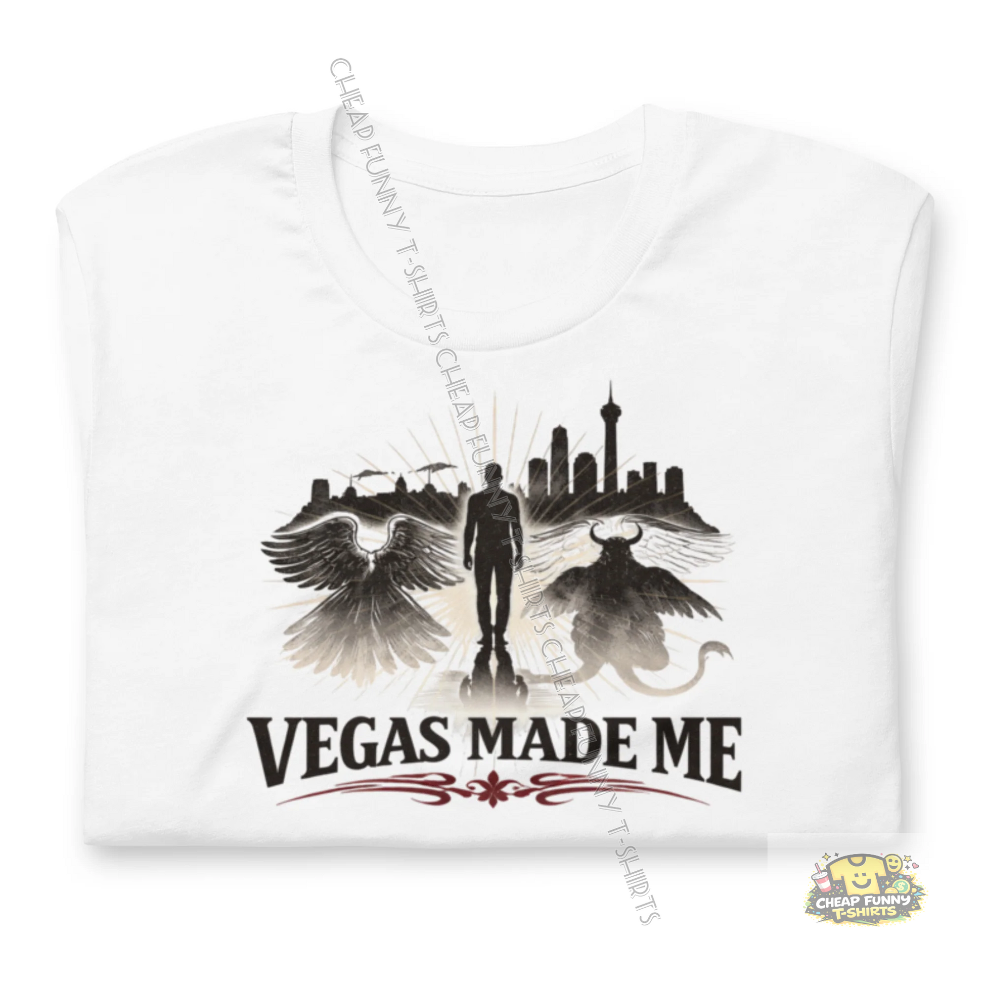 Watermarked - Vegas Made Me Unisex t-shirt