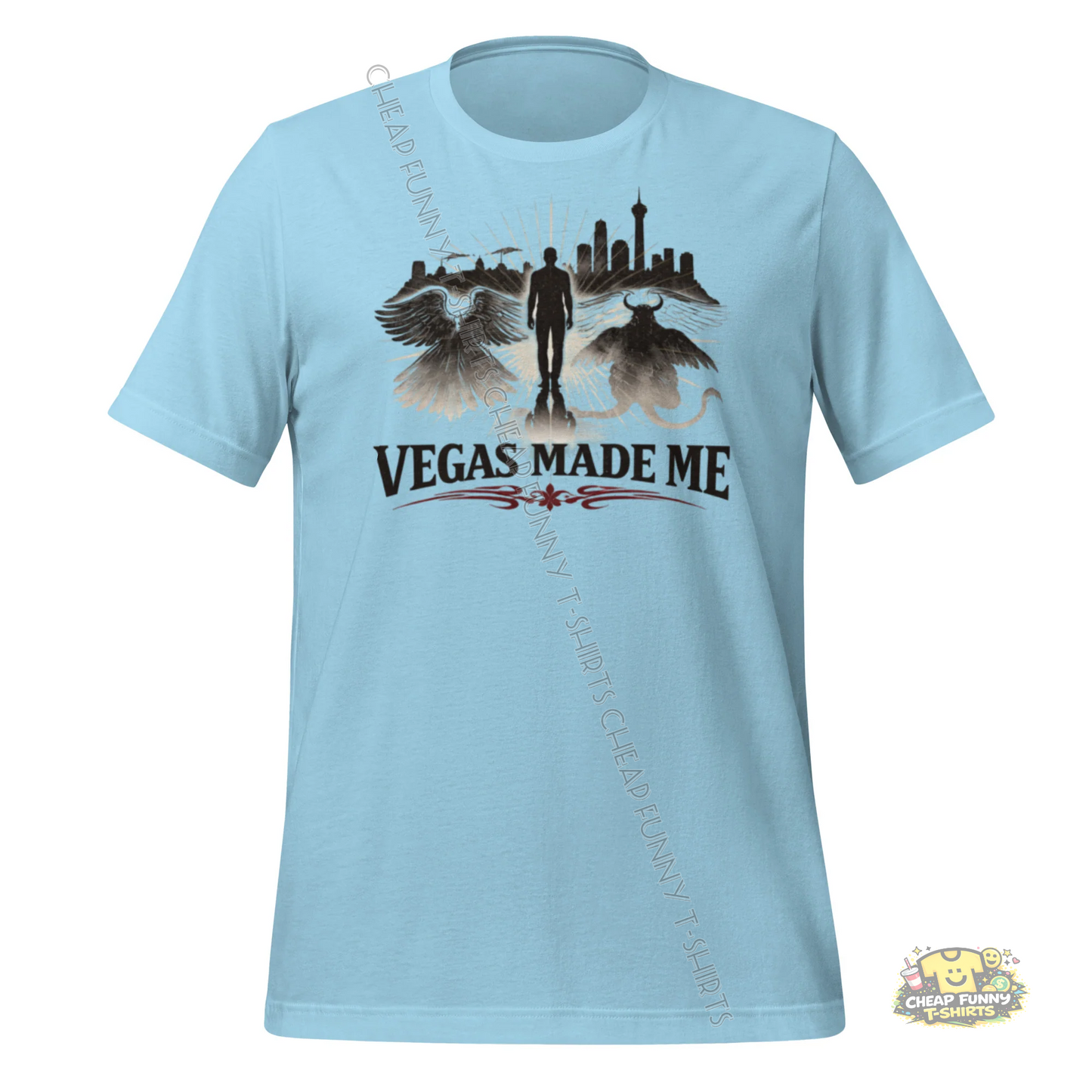 Watermarked - Vegas Made Me Unisex t-shirt
