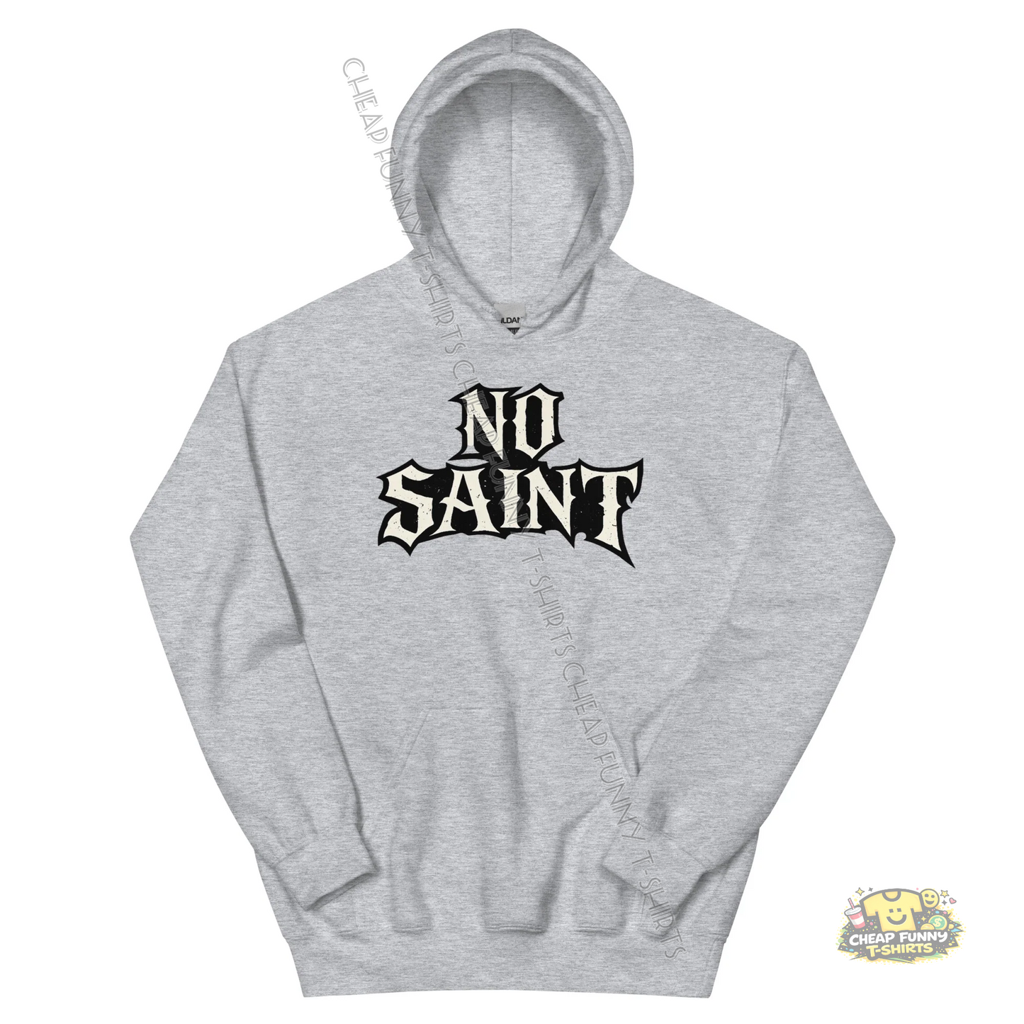 Watermarked - No Saint Unisex Hoodie