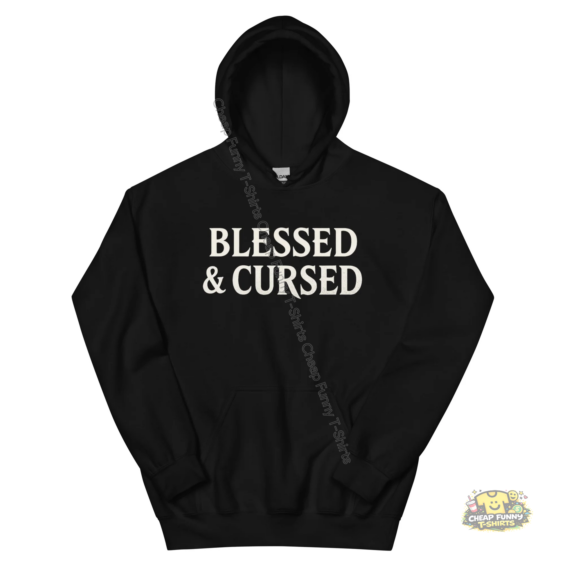 Watermarked - Blessed & Cursed Unisex Hoodie