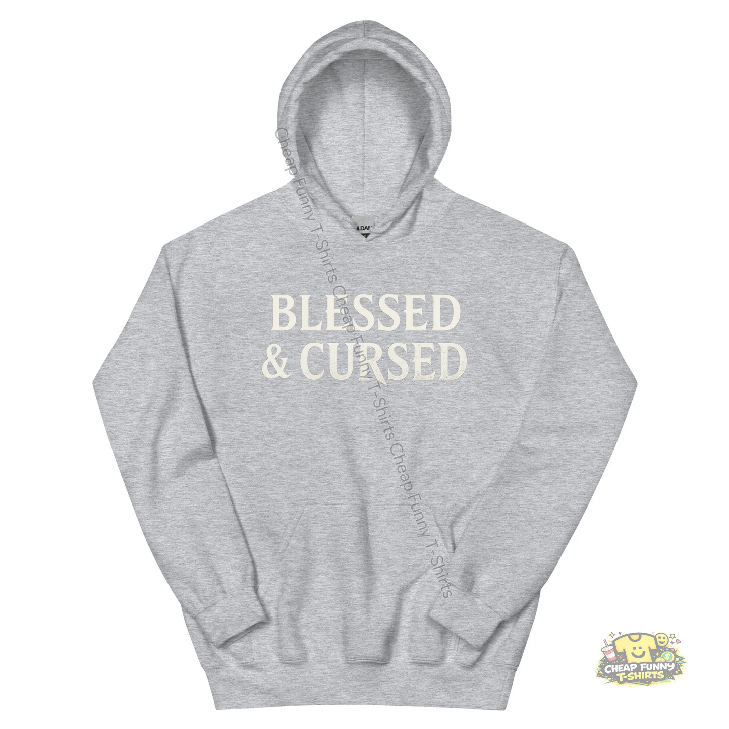 Watermarked - Blessed & Cursed Unisex Hoodie