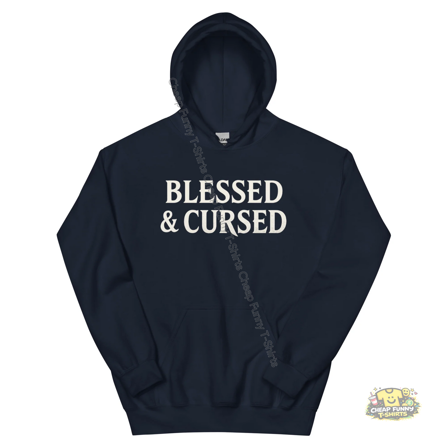 Watermarked - Blessed & Cursed Unisex Hoodie