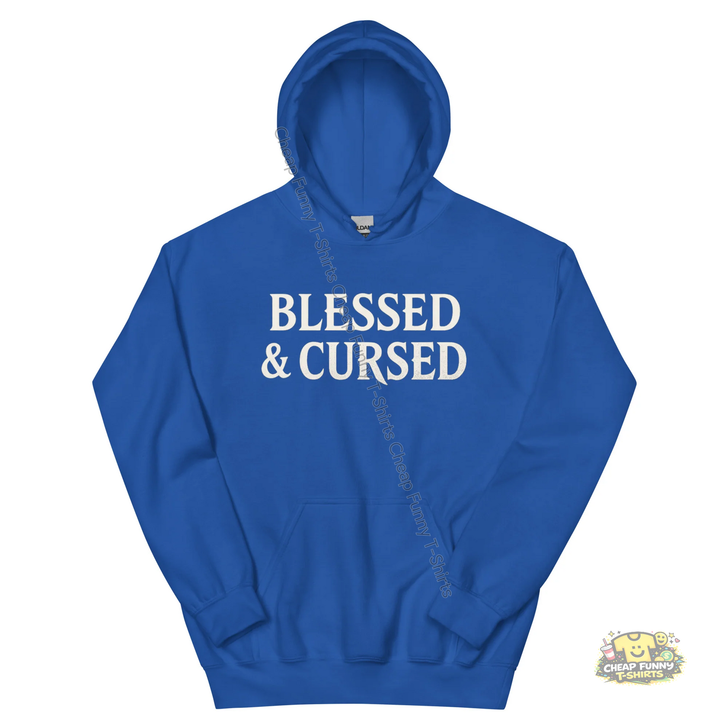 Watermarked - Blessed & Cursed Unisex Hoodie
