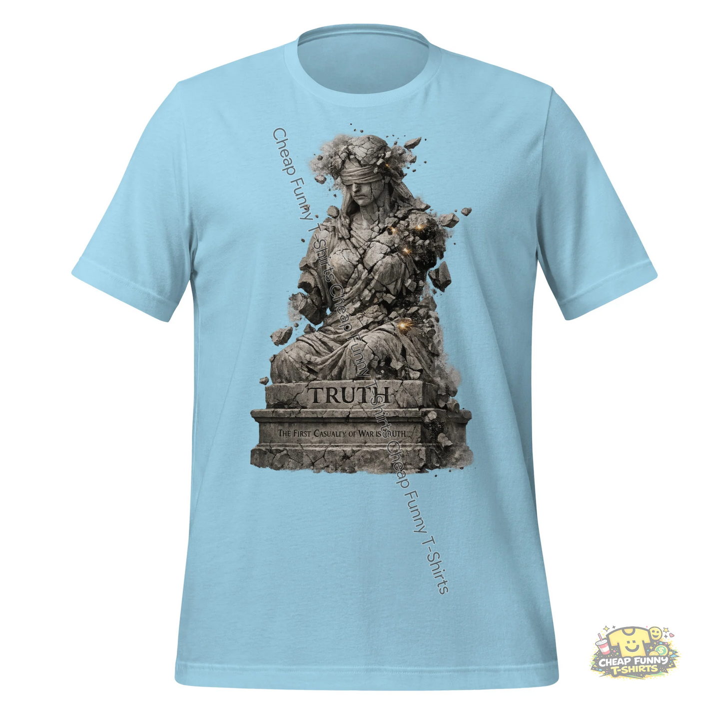 Watermarked - The First Casuality of War is Truth Unisex t-shirt