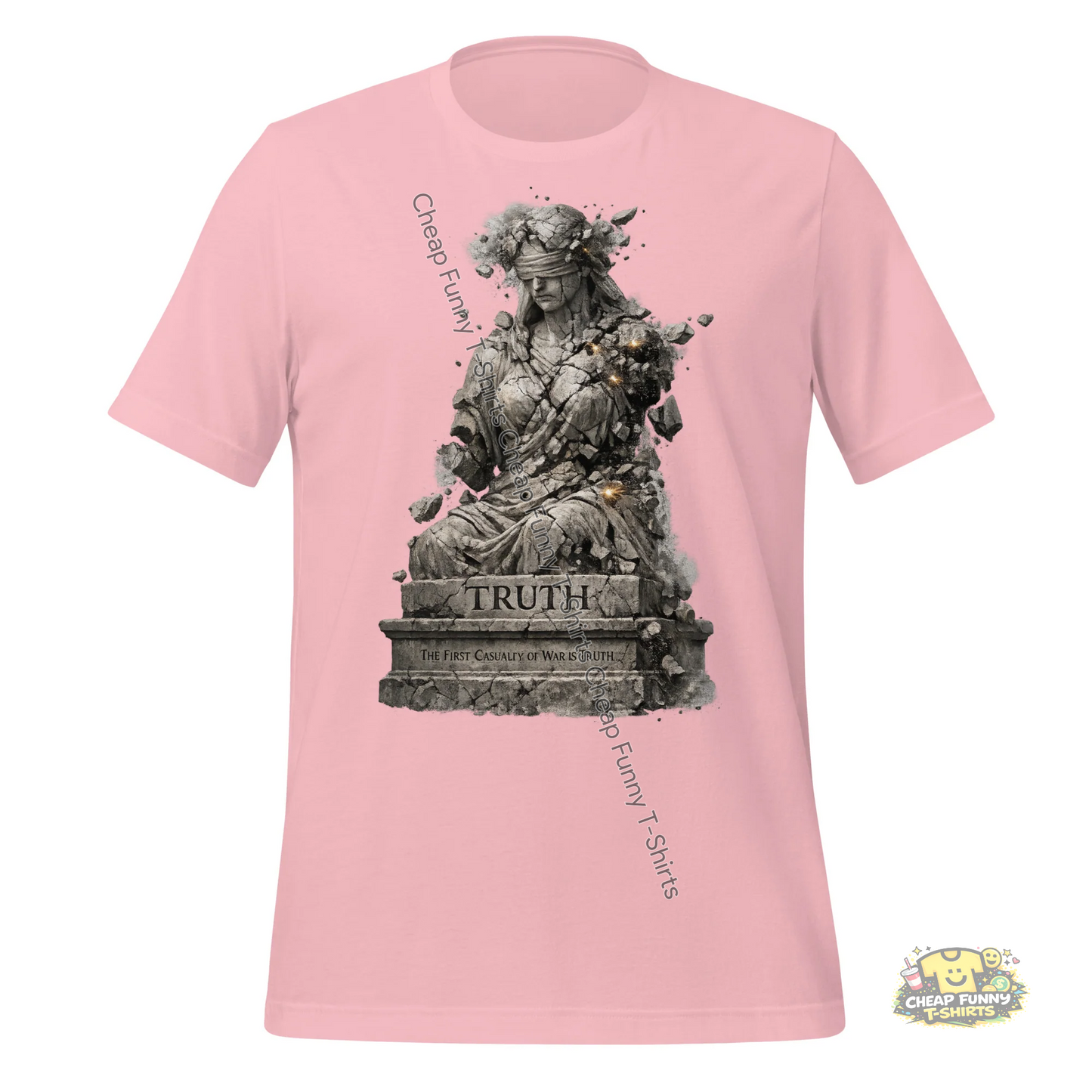 Watermarked - The First Casuality of War is Truth Unisex t-shirt