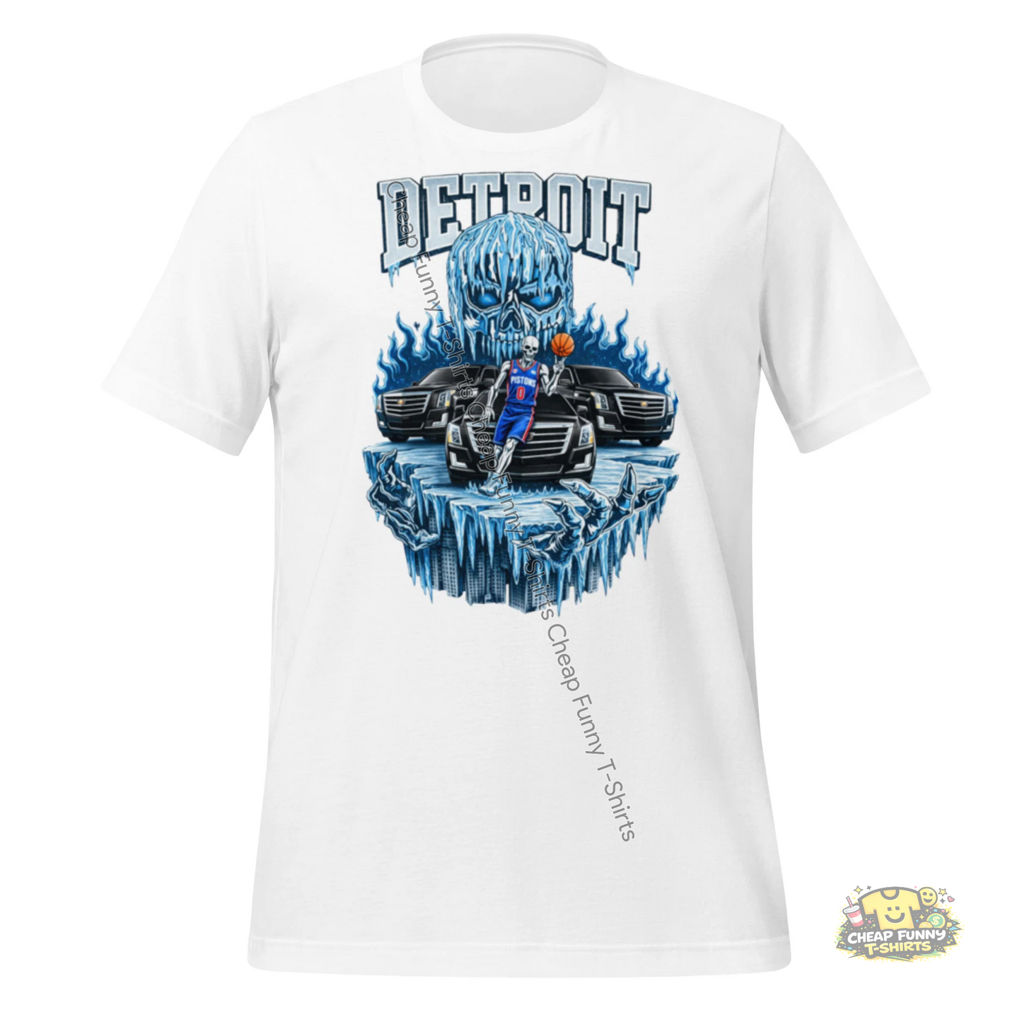 Watermarked - Detroit Motorcade Unisex t-shirt