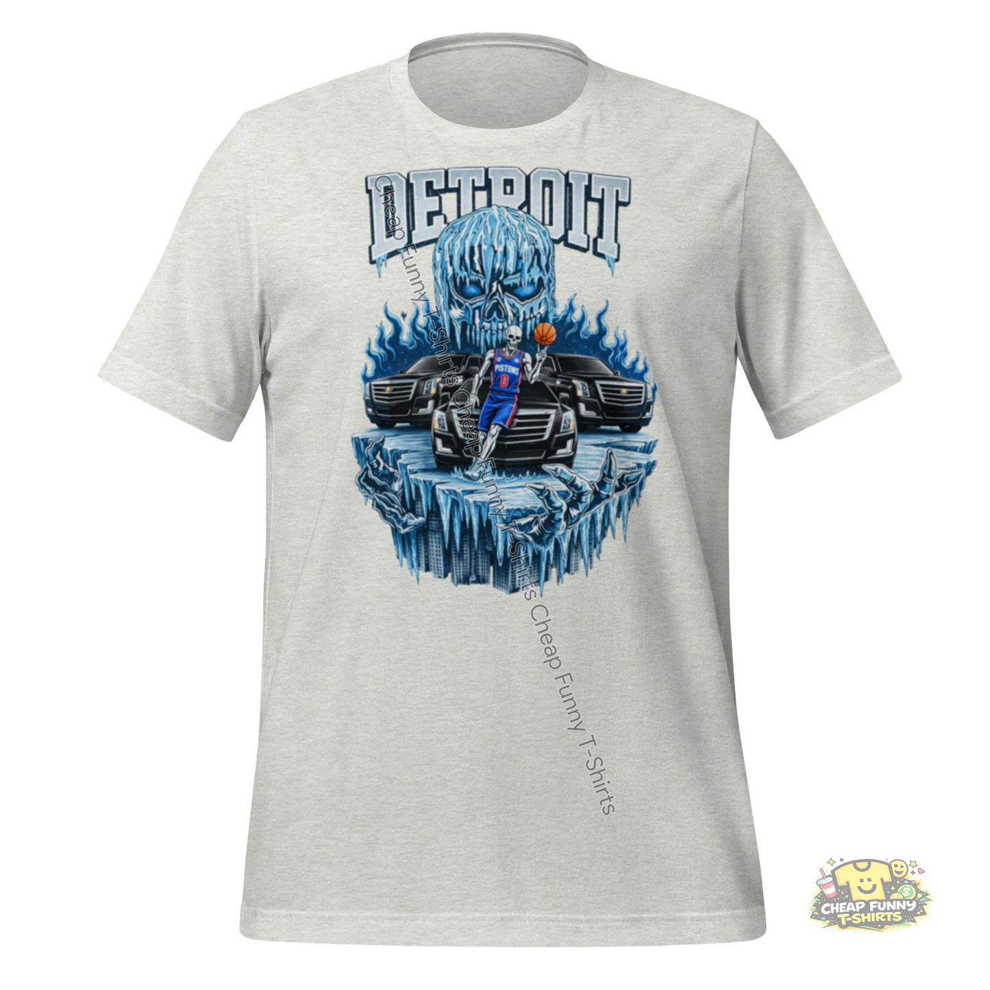 Watermarked - Detroit Motorcade Unisex t-shirt