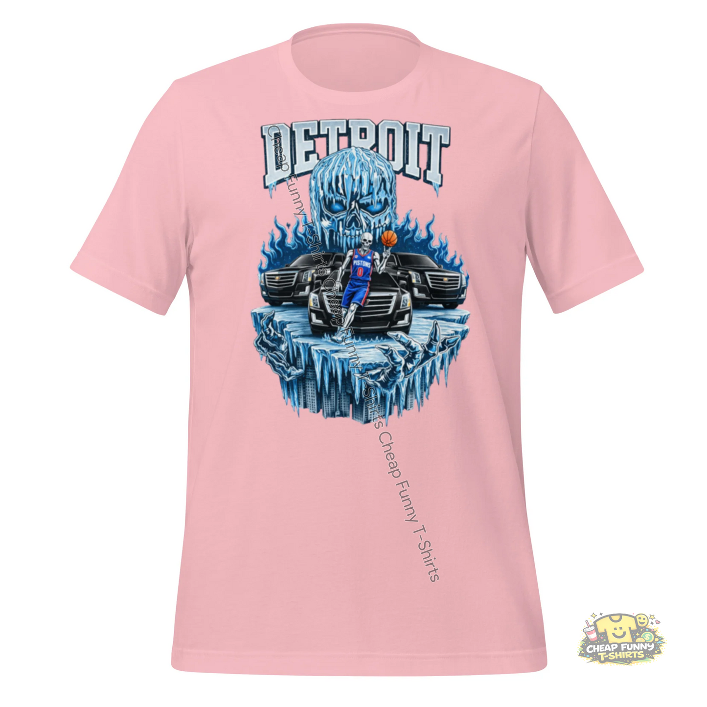Watermarked - Detroit Motorcade Unisex t-shirt