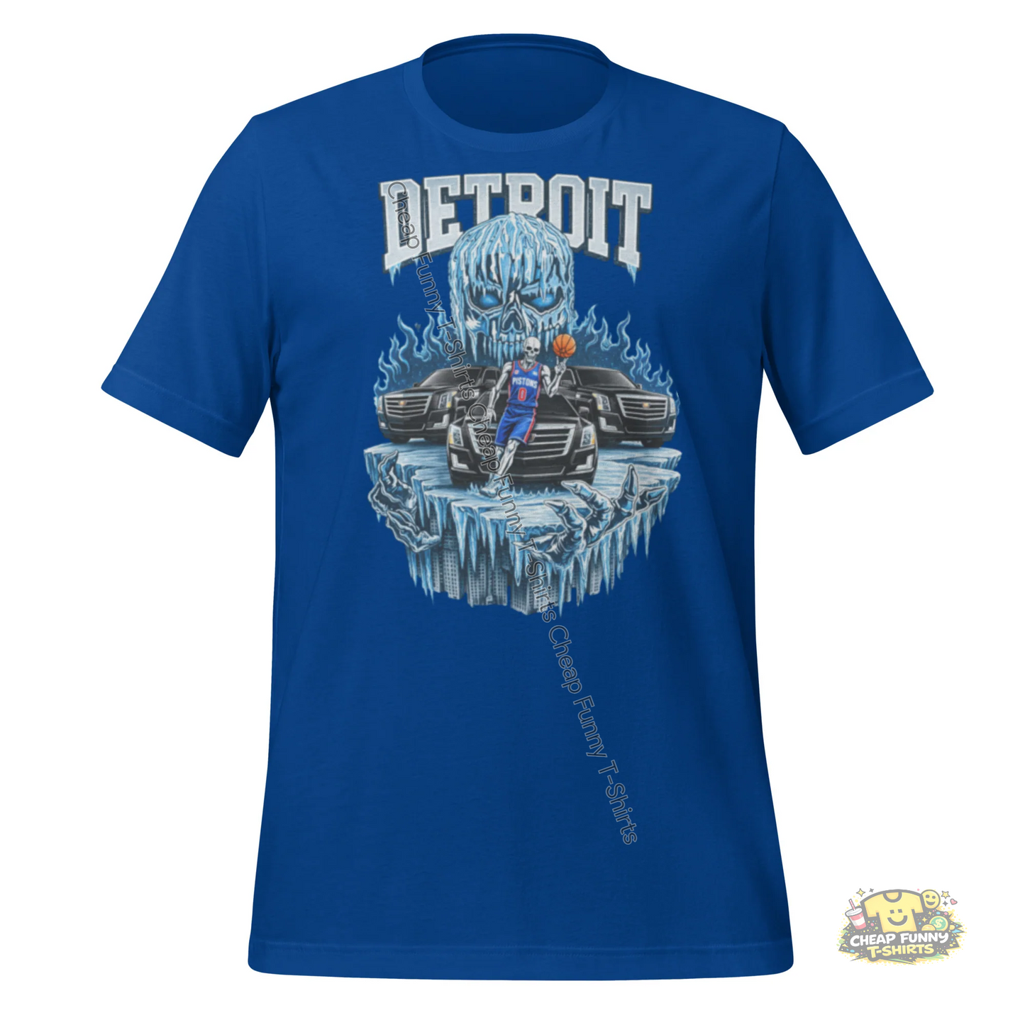 Watermarked - Detroit Motorcade Unisex t-shirt