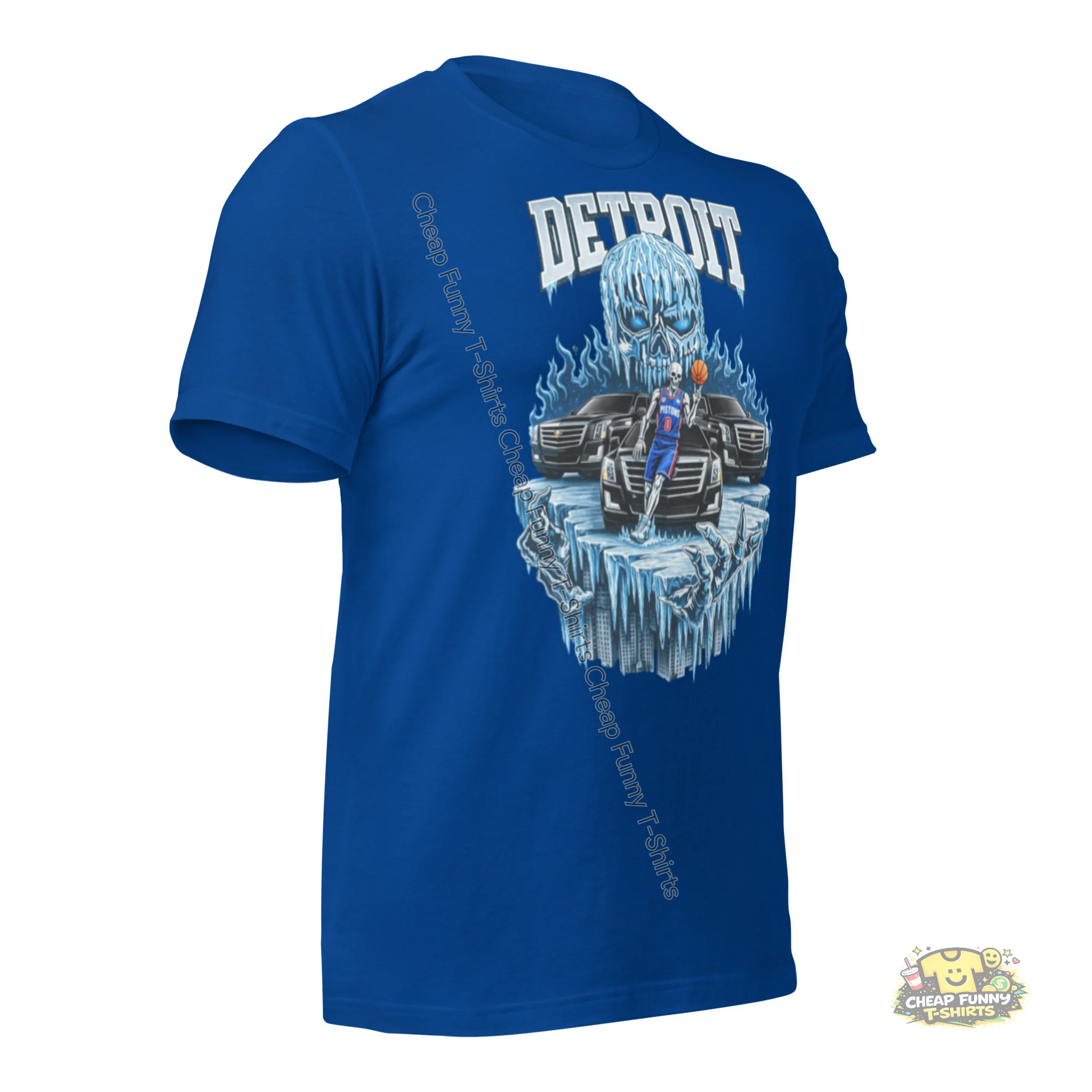 Watermarked - Detroit Motorcade Unisex t-shirt
