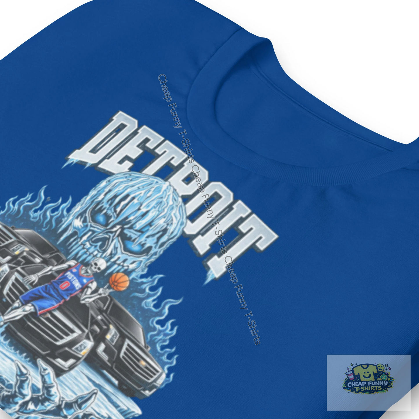 Watermarked - Detroit Motorcade Unisex t-shirt
