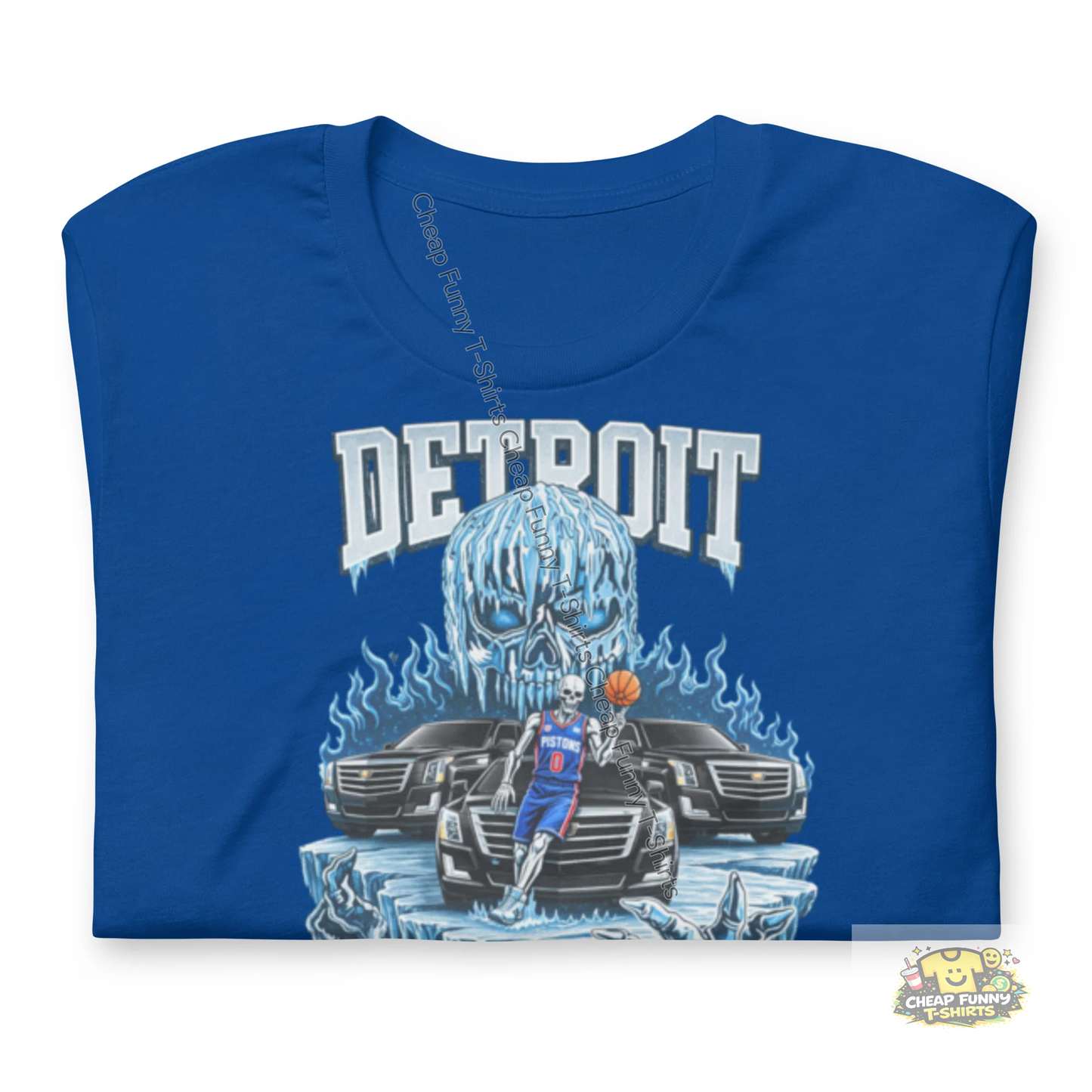 Watermarked - Detroit Motorcade Unisex t-shirt