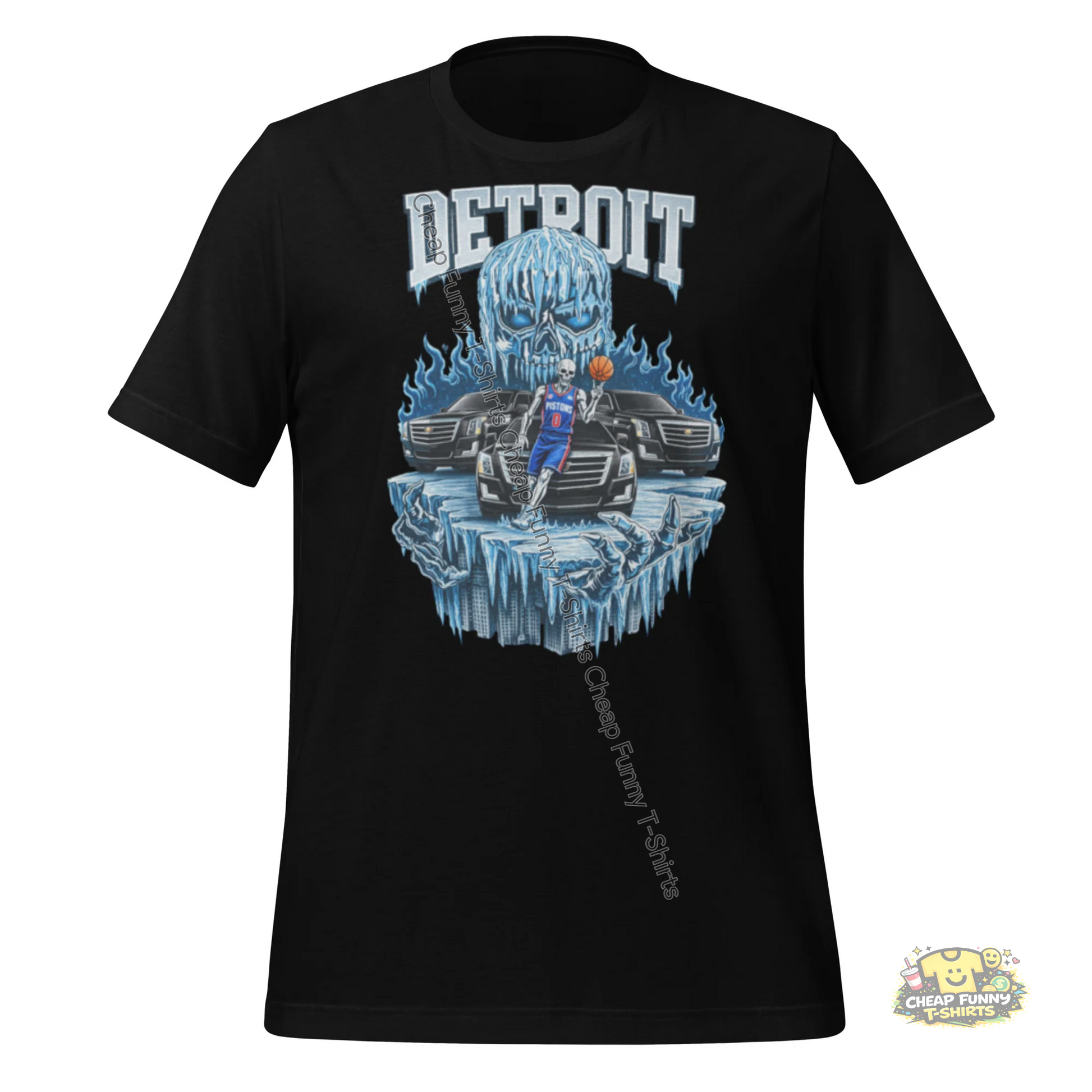 Watermarked - Detroit Motorcade Unisex t-shirt