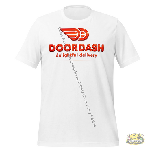 Watermarked - Doordash Delightful Delivery Unisex t-shirt