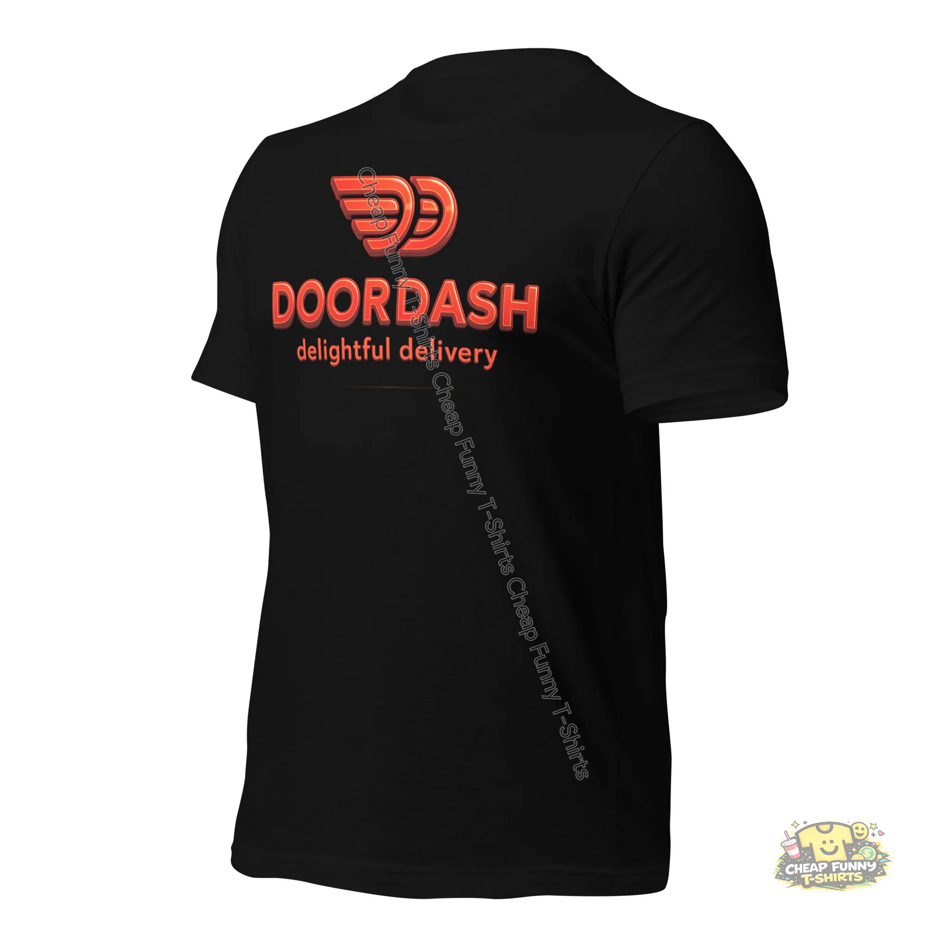 Watermarked - Doordash Delightful Delivery Unisex t-shirt