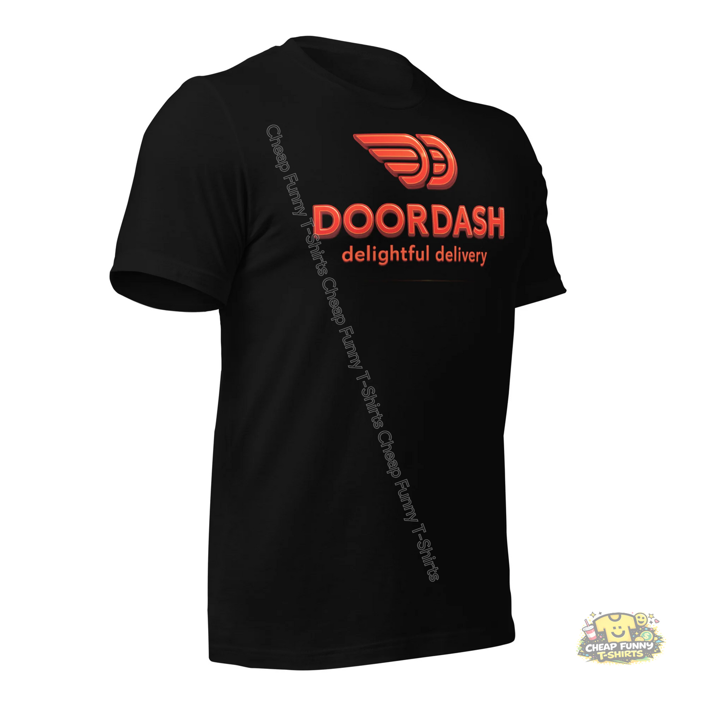 Watermarked - Doordash Delightful Delivery Unisex t-shirt