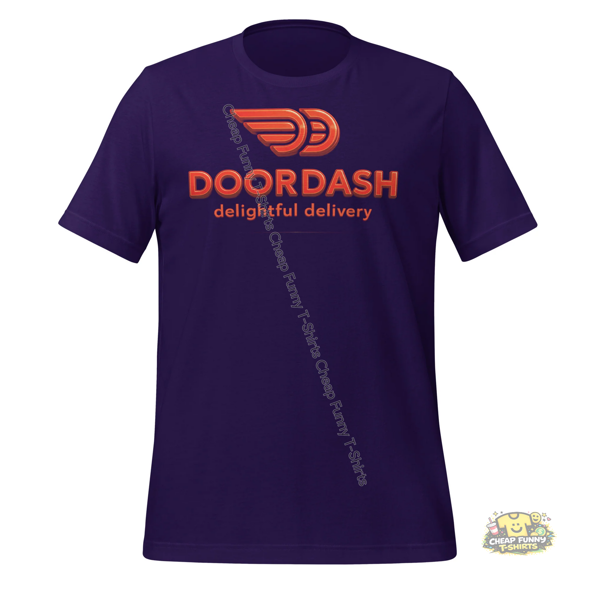 Watermarked - Doordash Delightful Delivery Unisex t-shirt