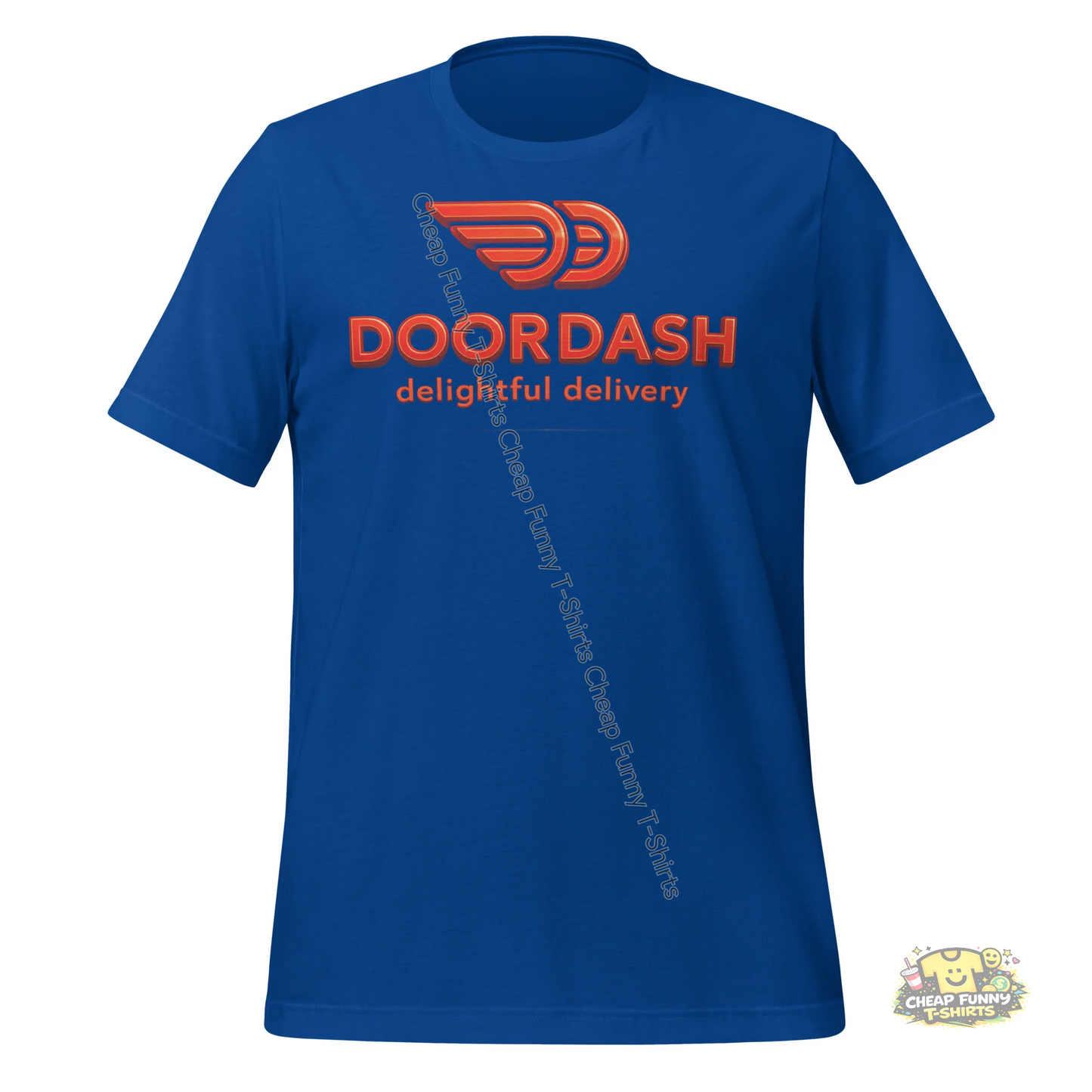 Watermarked - Doordash Delightful Delivery Unisex t-shirt