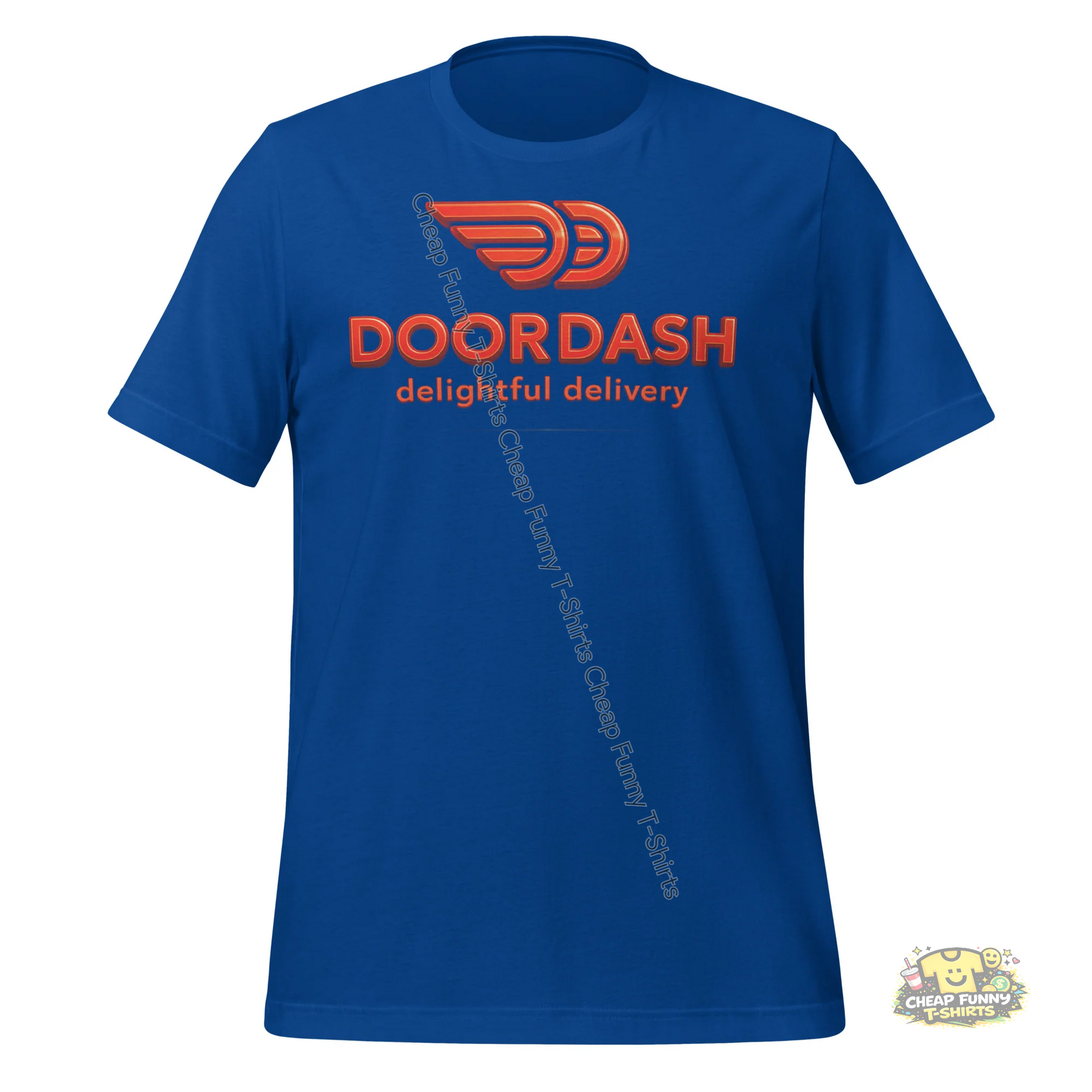 Watermarked - Doordash Delightful Delivery Unisex t-shirt