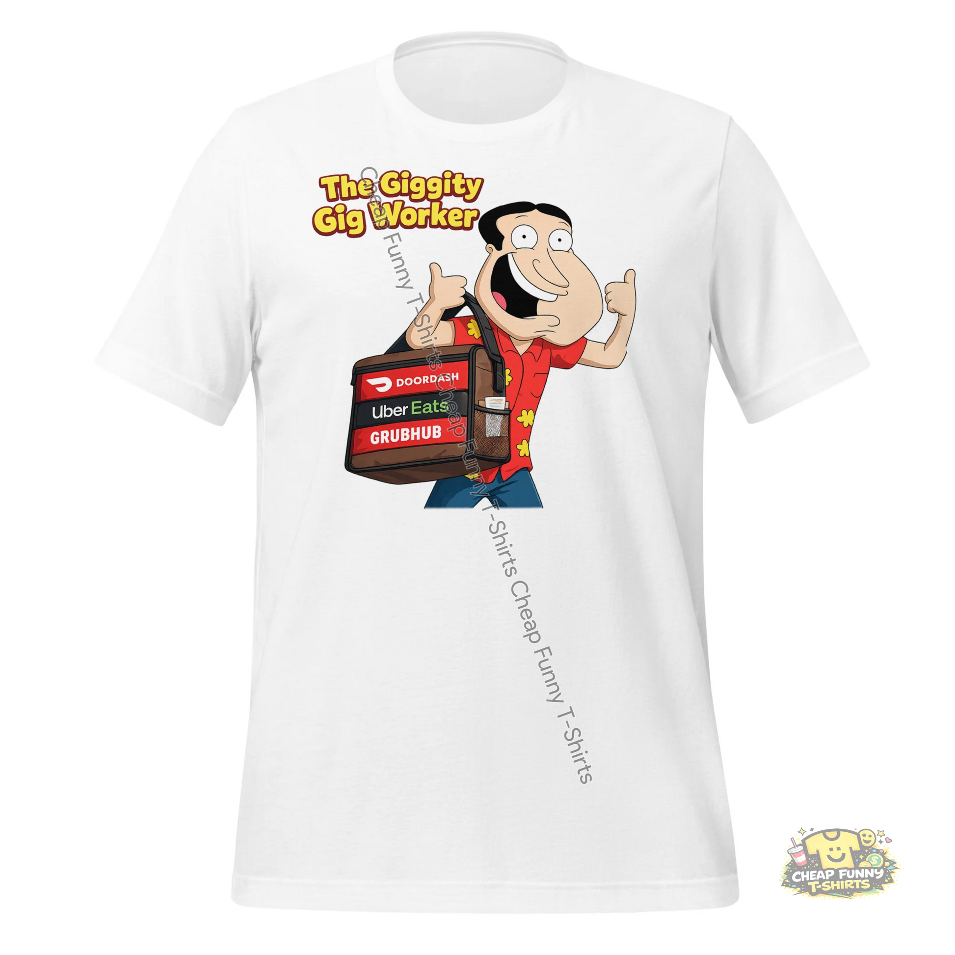 Watermarked - The Giggity Gig Worker Unisex t-shirt