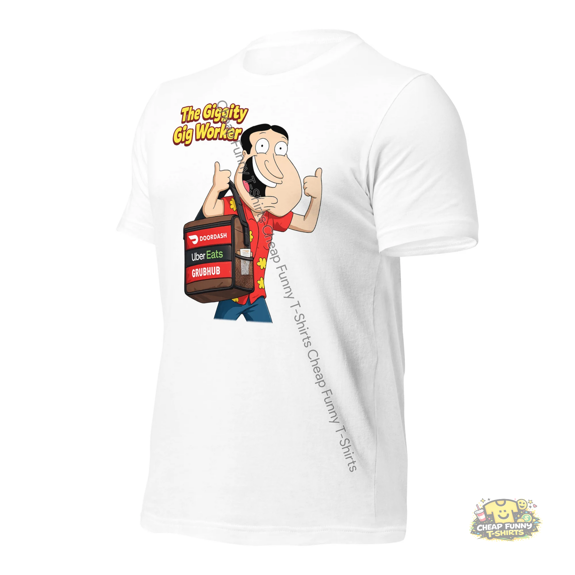 Watermarked - The Giggity Gig Worker Unisex t-shirt