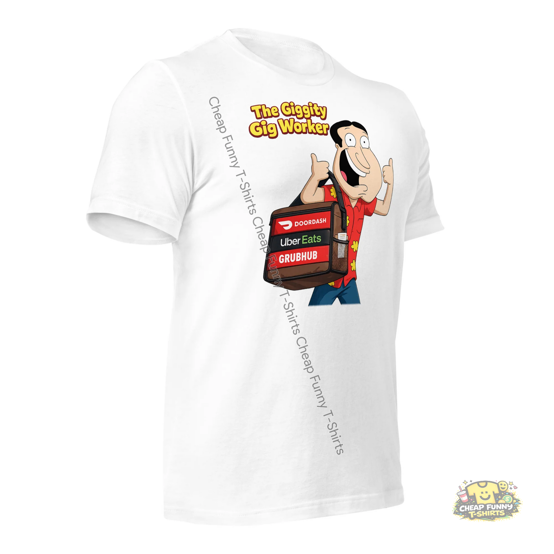 Watermarked - The Giggity Gig Worker Unisex t-shirt