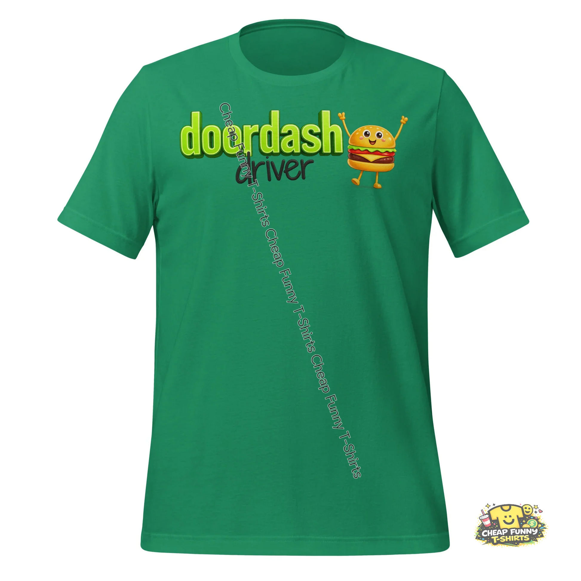 Watermarked - Burger Doordash Driver Unisex t-shirt