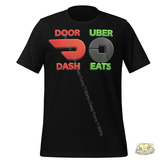 Watermarked - Doordash Uber Eats Unisex t-shirt